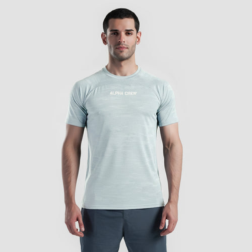 Alpha Crew Tee (Light Grey)