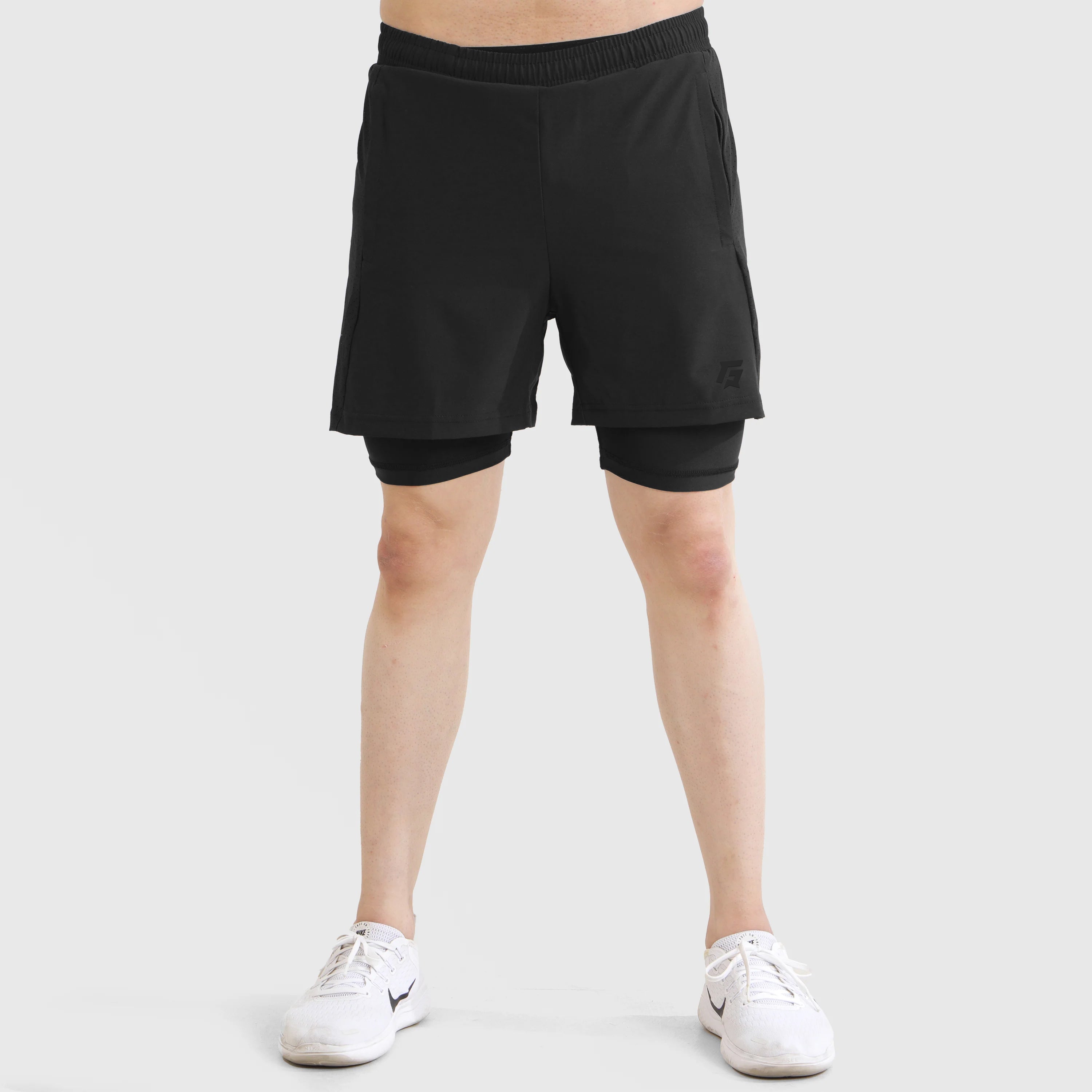 GA Laser Grip Shorts (Black)