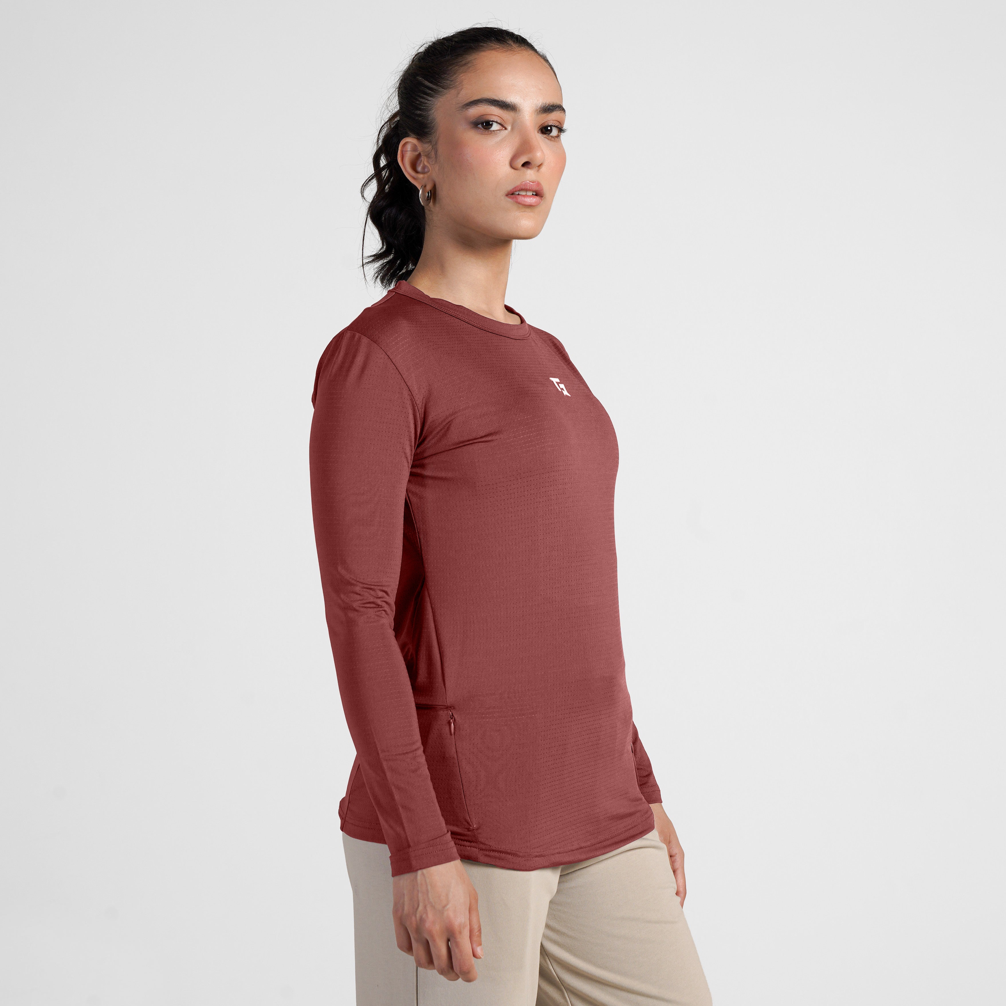 Active Fuse Full Sleeves (Maroon)