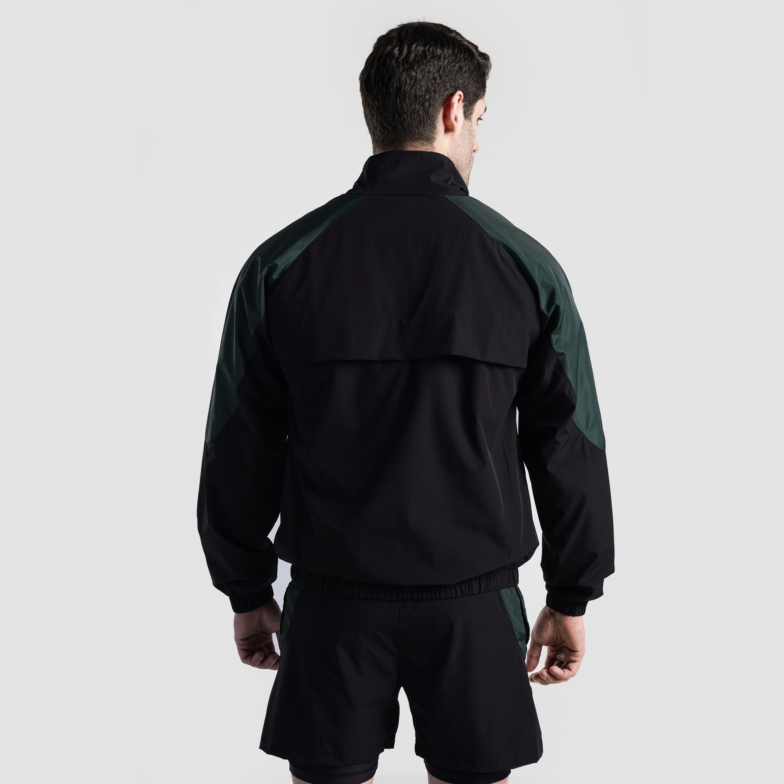 The PFF Essential Rise Jacket (Black-Green)