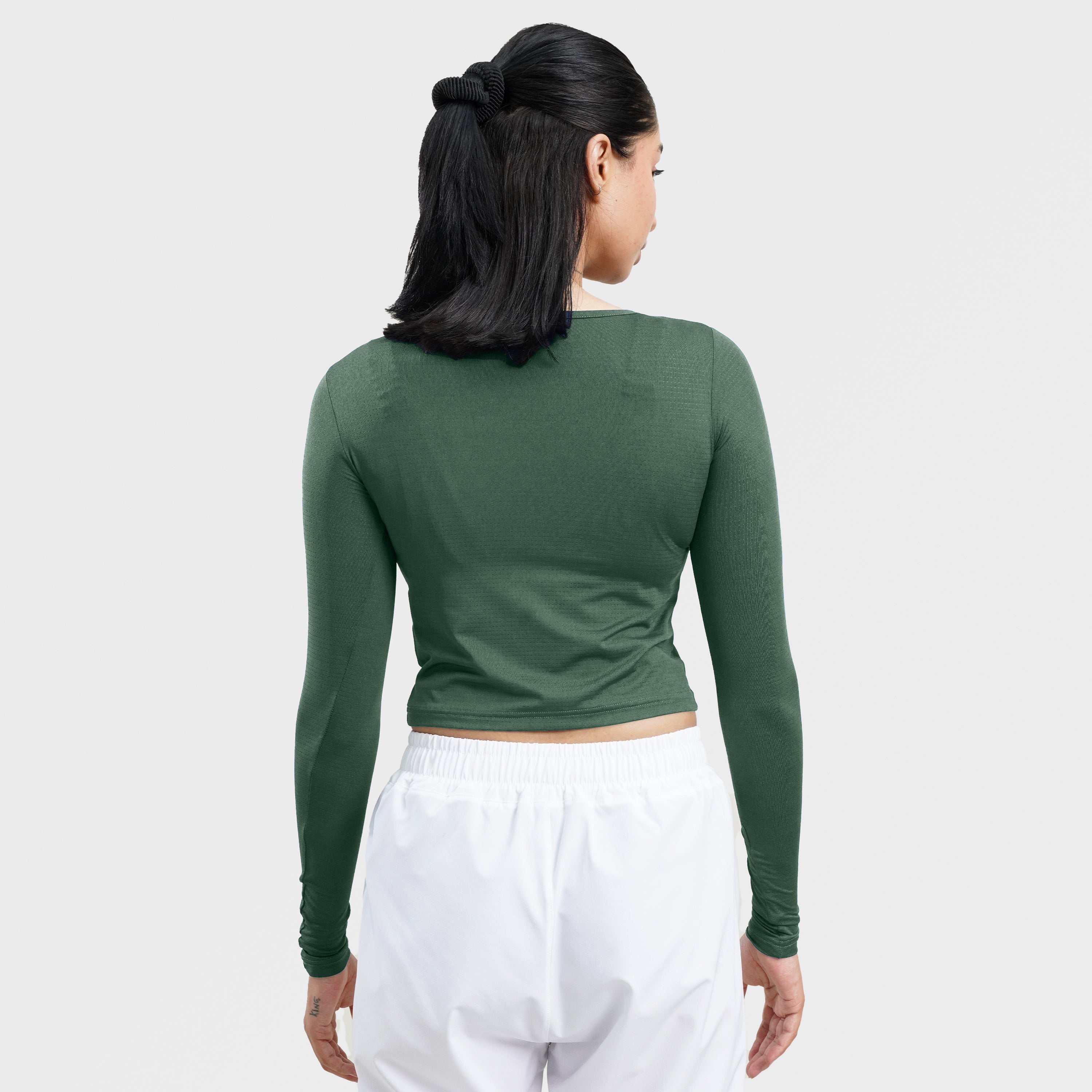 W024 Long Sleeves Tee (Green)