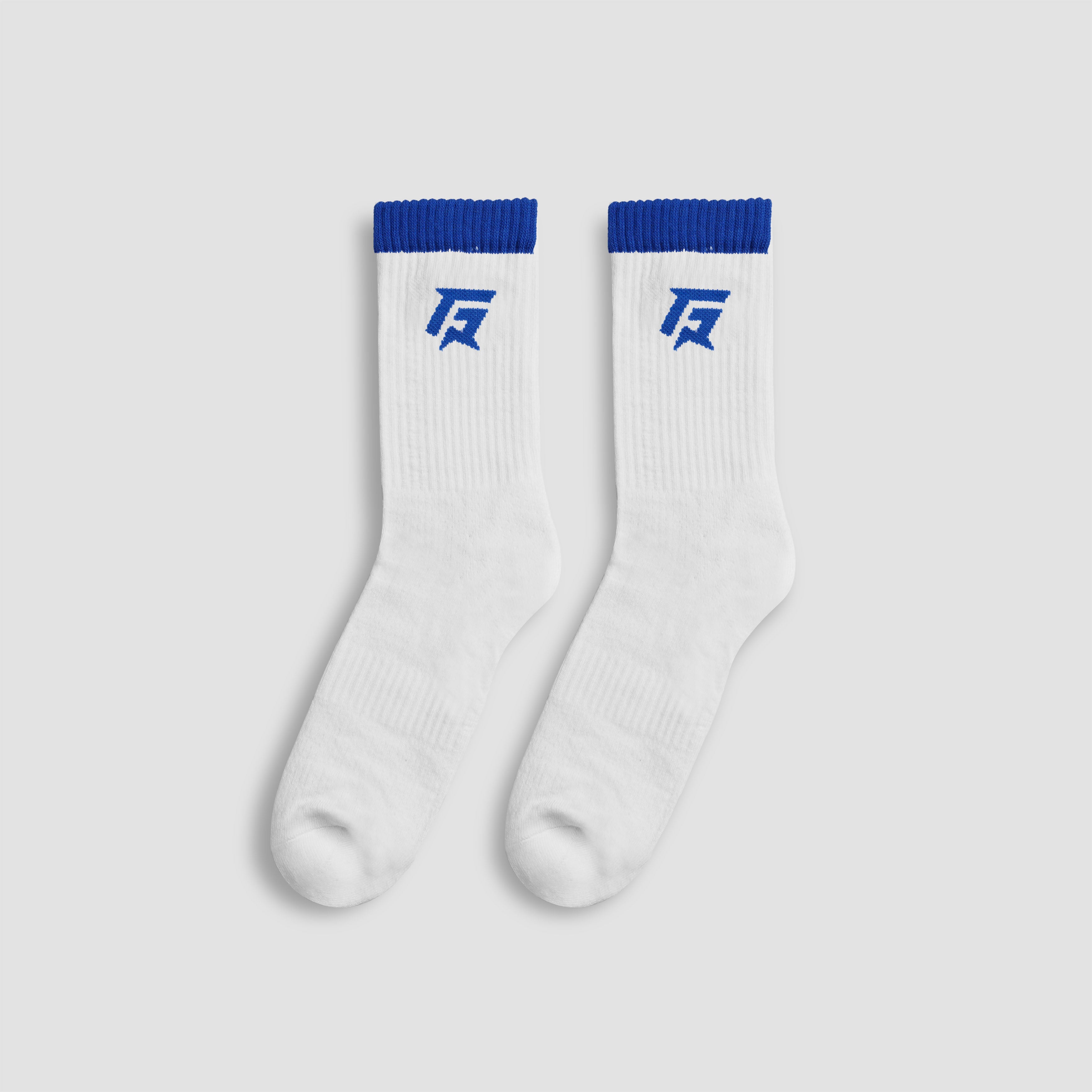 EnduraFlex Crew Socks (White)