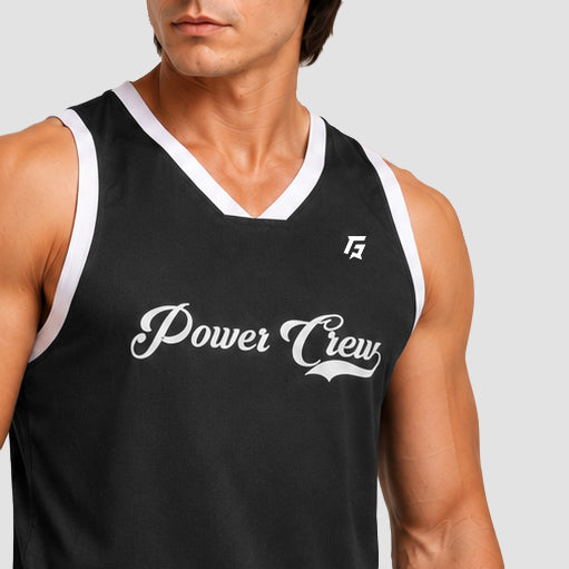 Crew Basket-Ball Tank (Black)