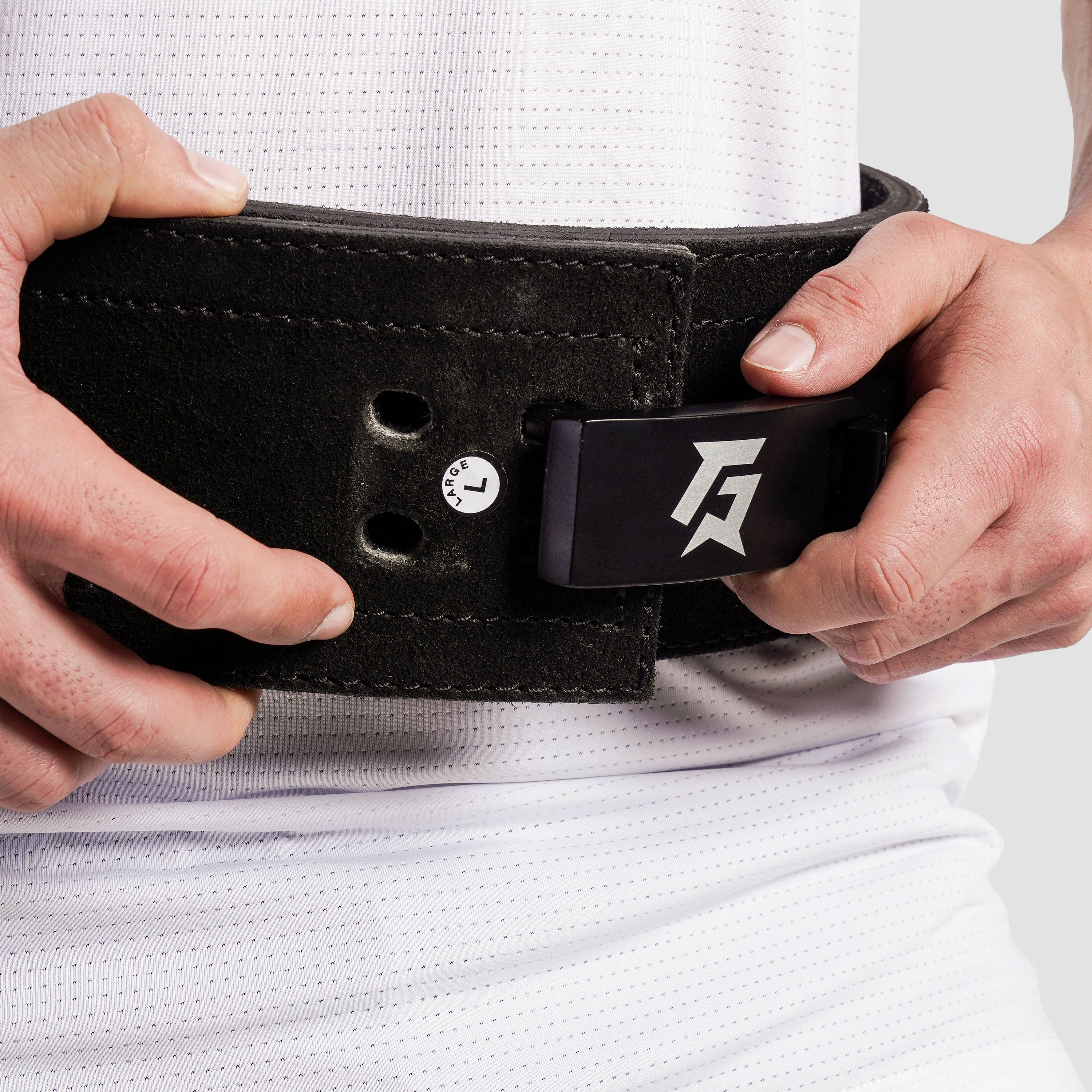 Black Lever Belt