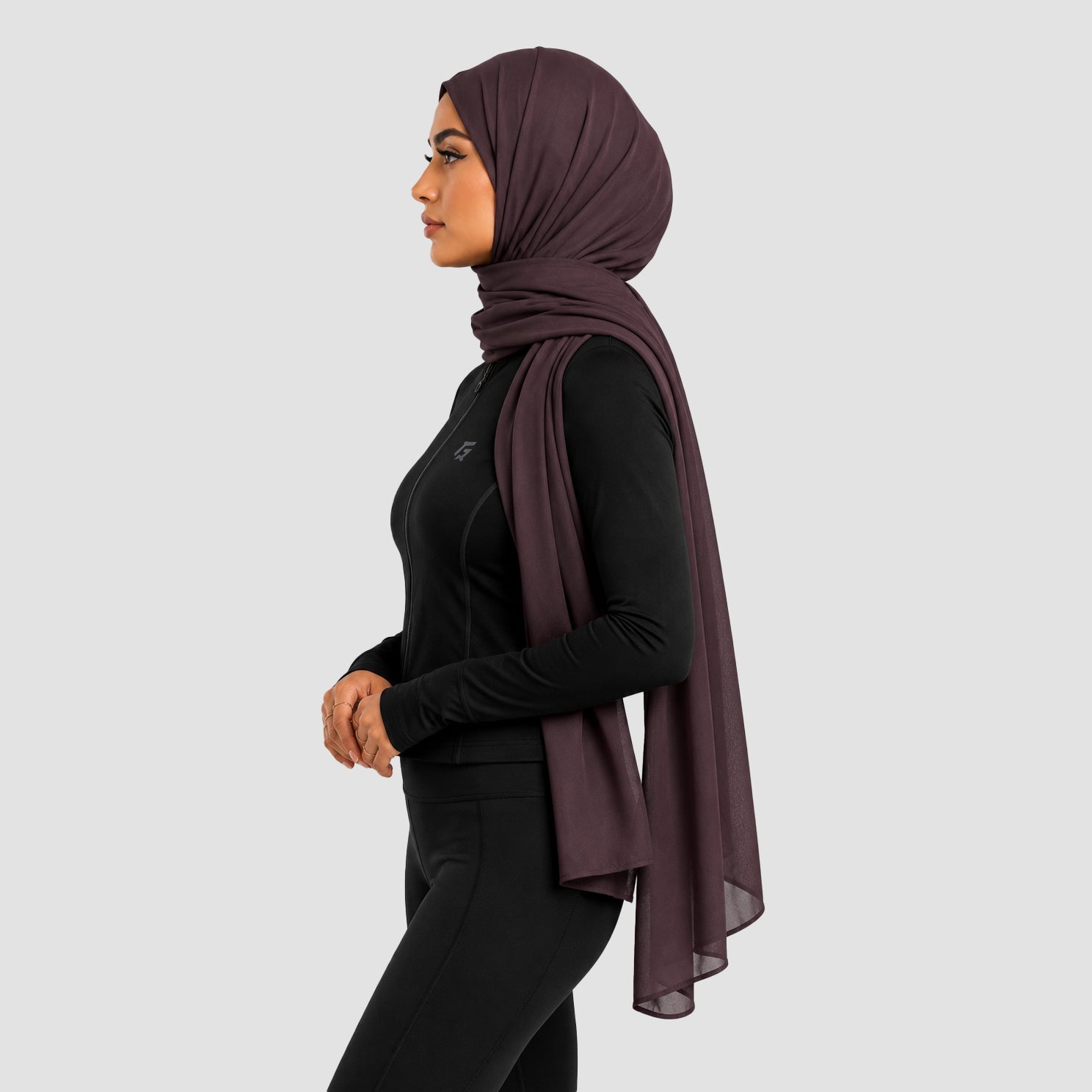 GAI Basic Hijab (Mauve)