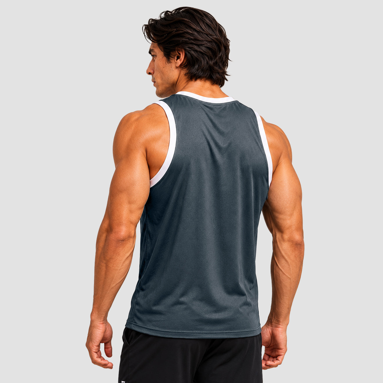 Crew Basket-Ball Tank (Pu Grey)