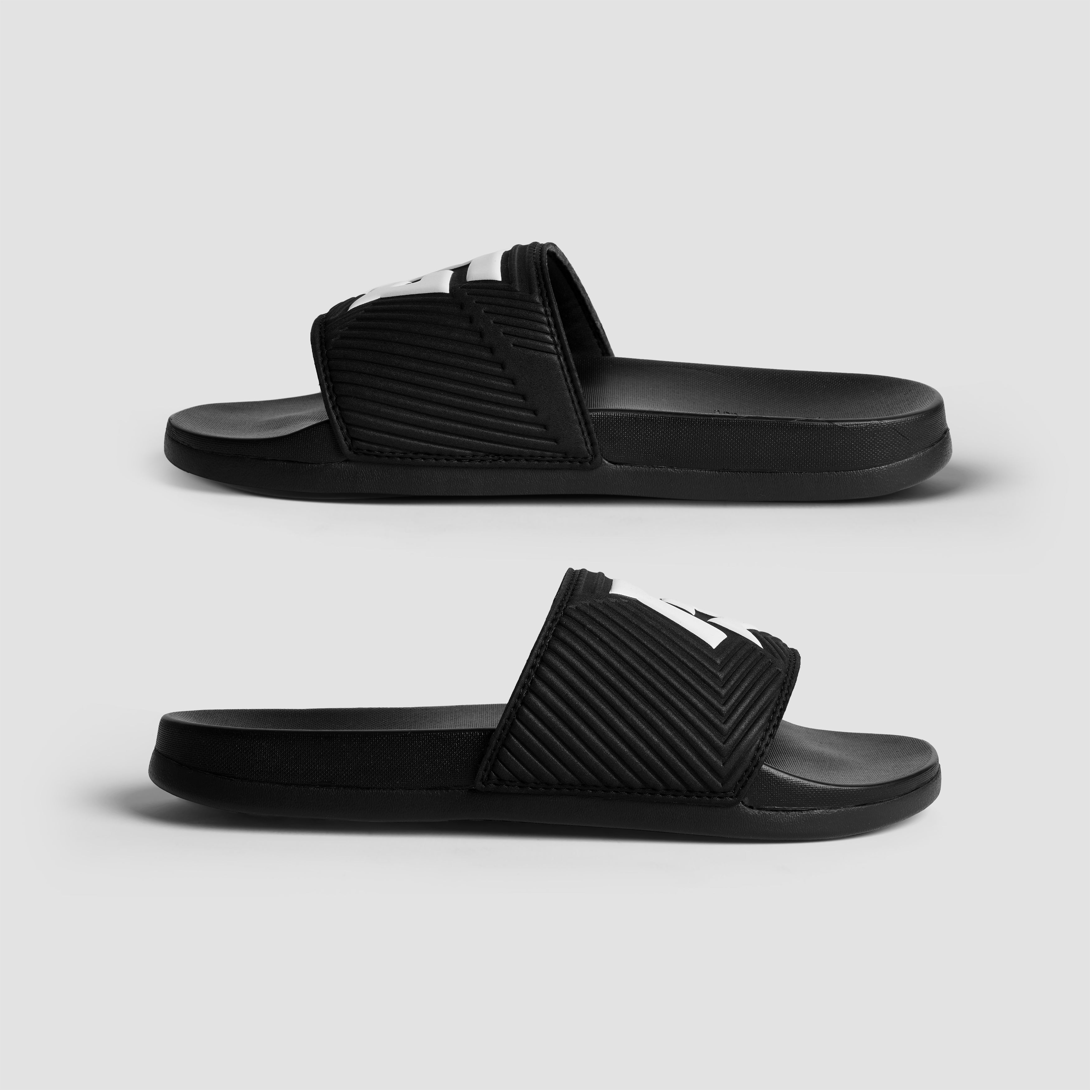 Glide Slide Slippers (Black)