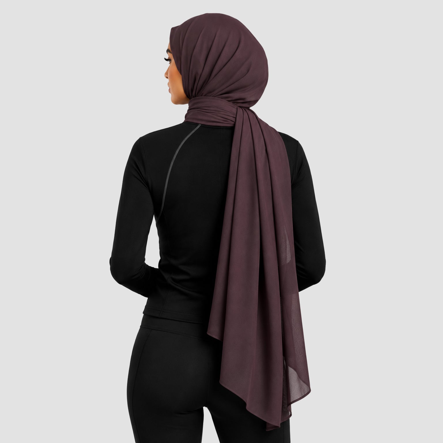 GAI Basic Hijab (Mauve)