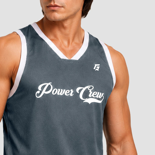 Crew Basket-Ball Tank (Pu Grey)