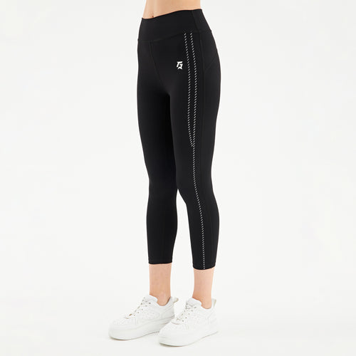 Workout Dotted Leggings (Black)