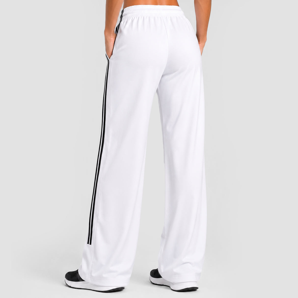 Flow Motion Wide Leg Pants (White)