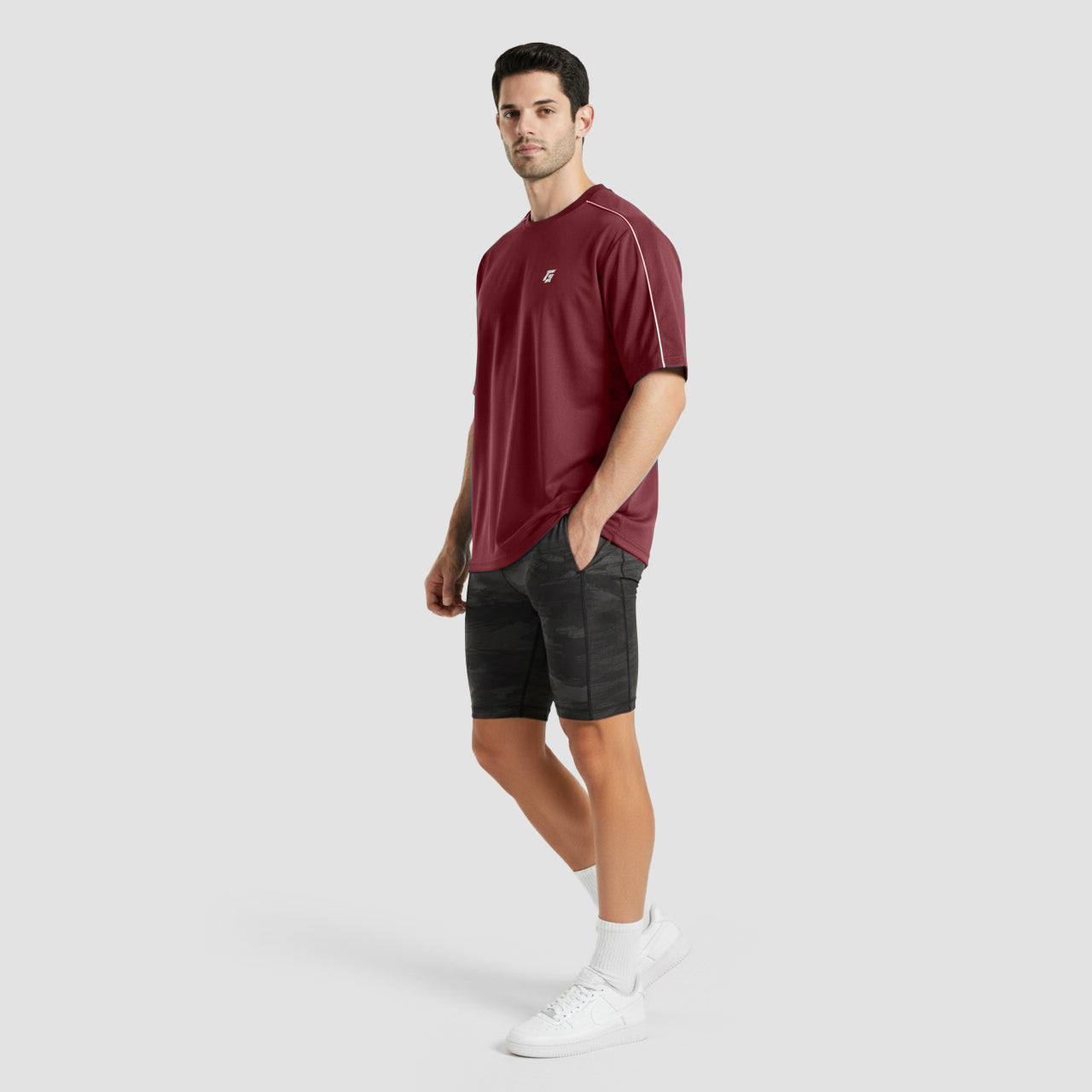 GAI Perform T-Shirt (Maroon)