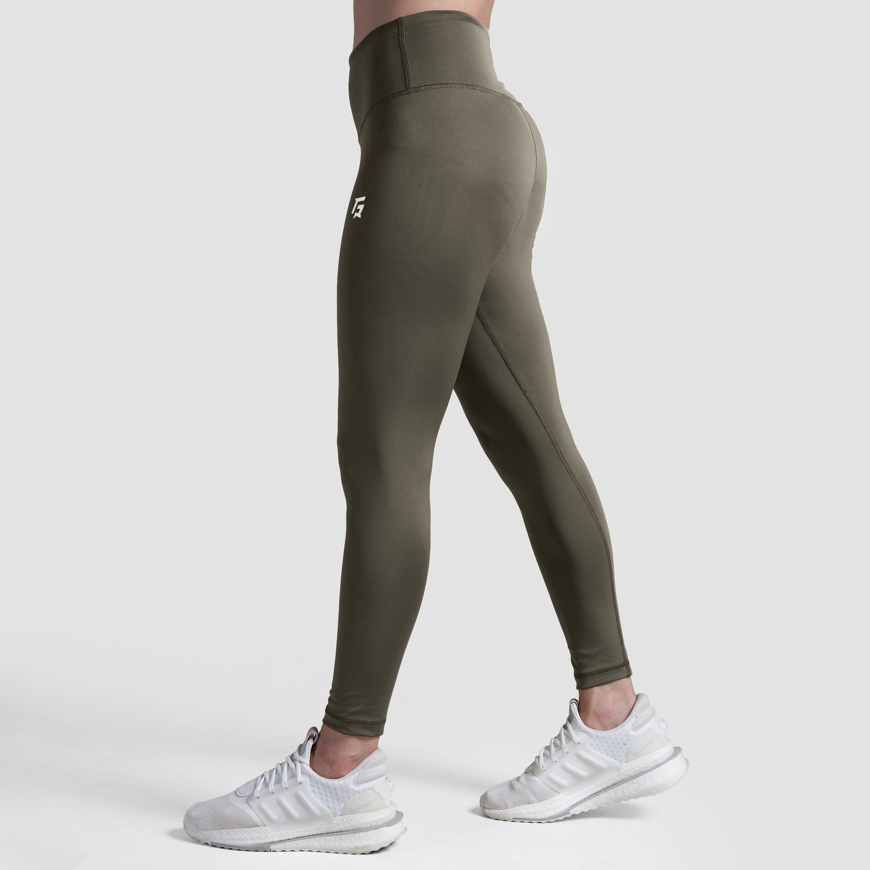 Run Leggings (Olive)