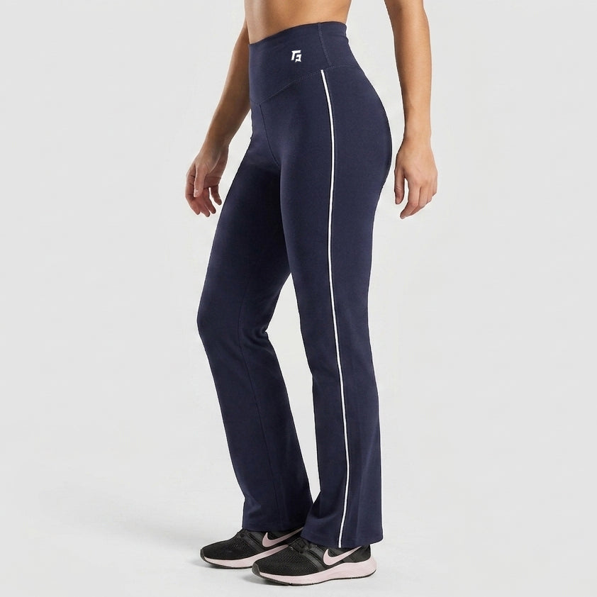 Pulse Flared Leggings (Navy)