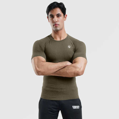 GA Compression Short Sleeves 2.0 (Olive)