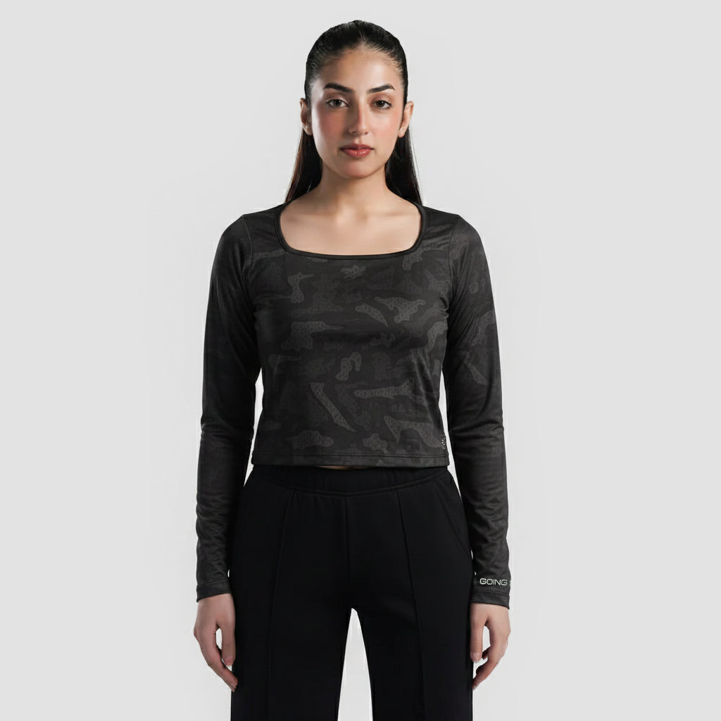 Tempo Compression Top (Black)