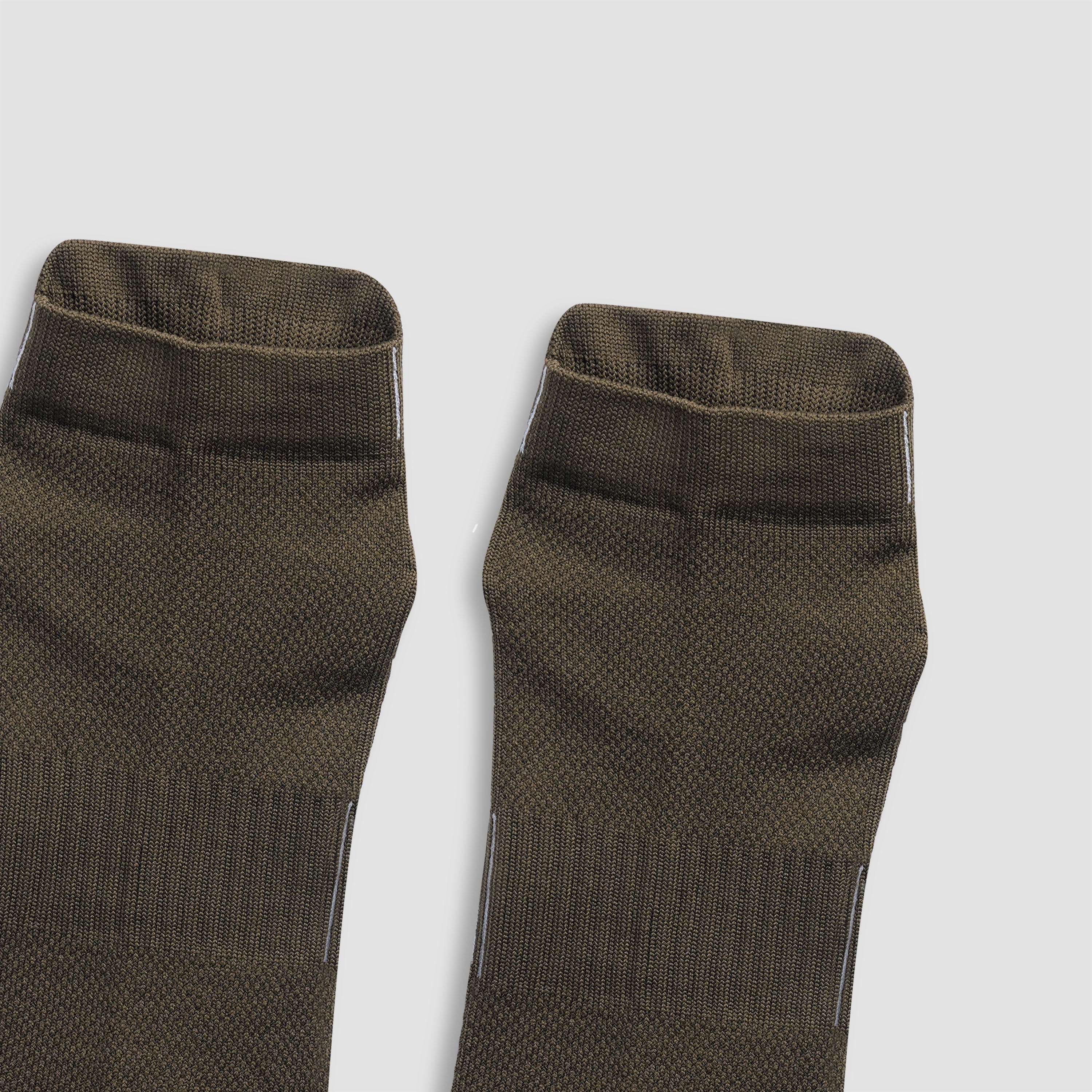 ShieldFlex Quarter Socks (Olive)