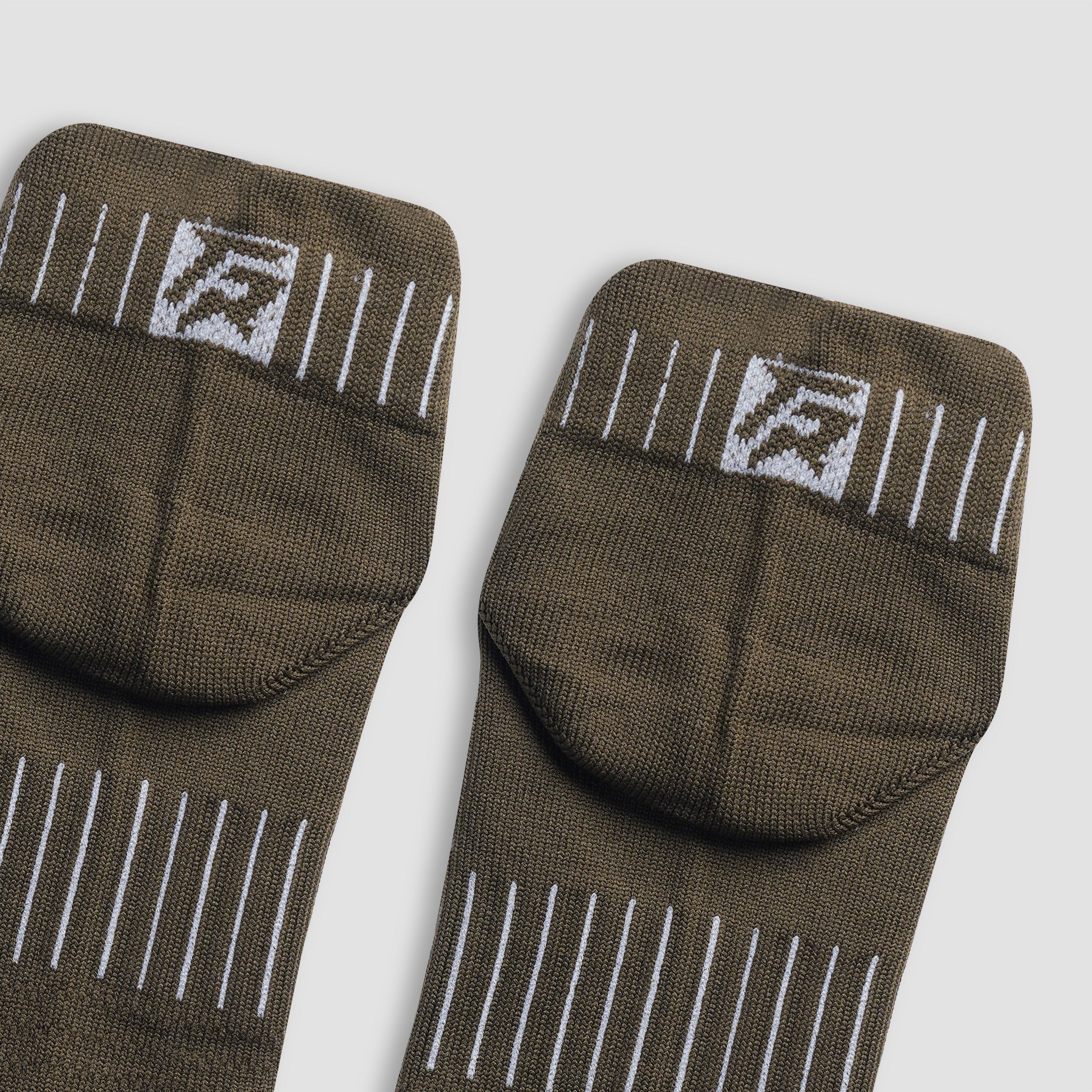 ShieldFlex Quarter Socks (Olive)