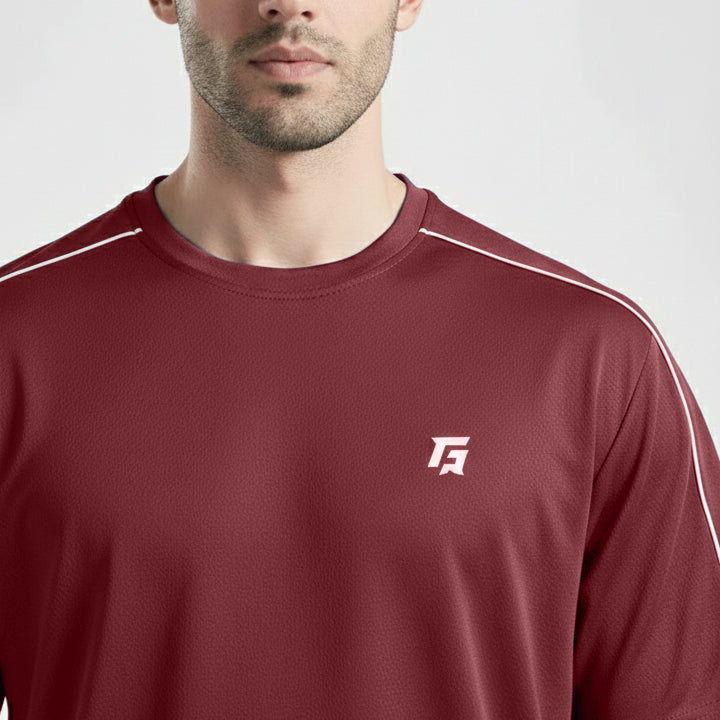 GAI Perform T-Shirt (Maroon)