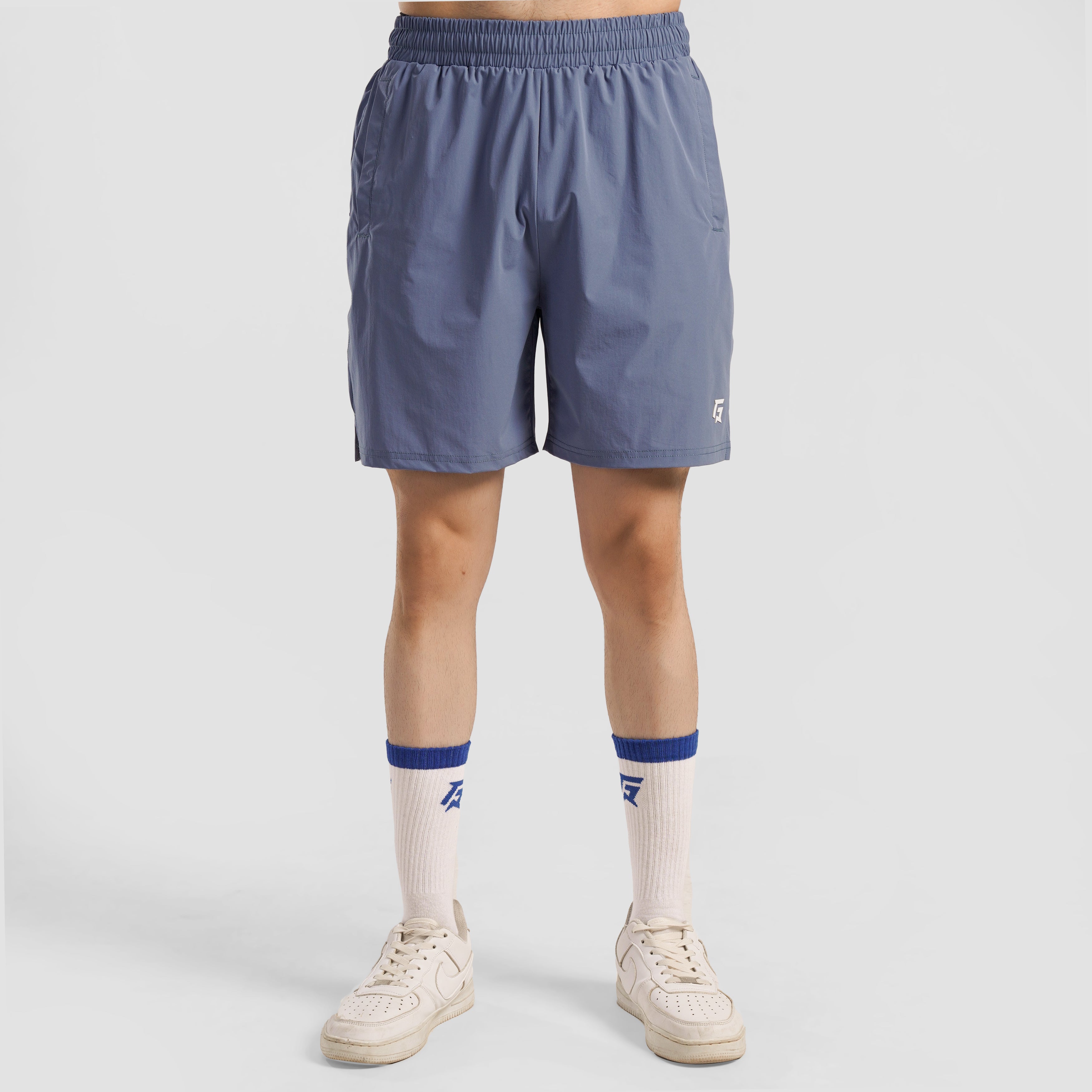 HI-VIBE MESH SHORTS (Hazle Blue)