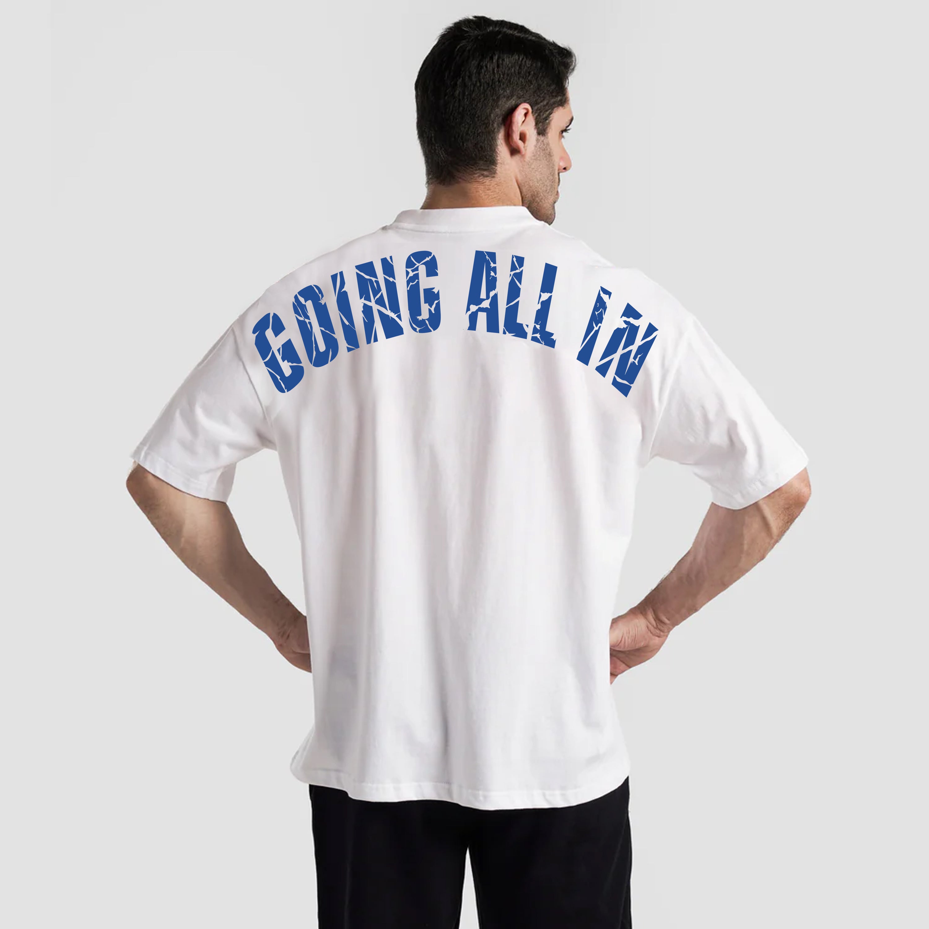 Going All In Graphic Tee (White)