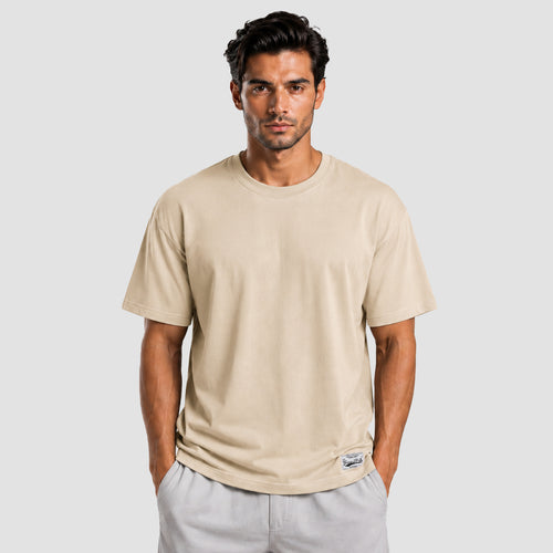 Essential Flow Tee (Beige)