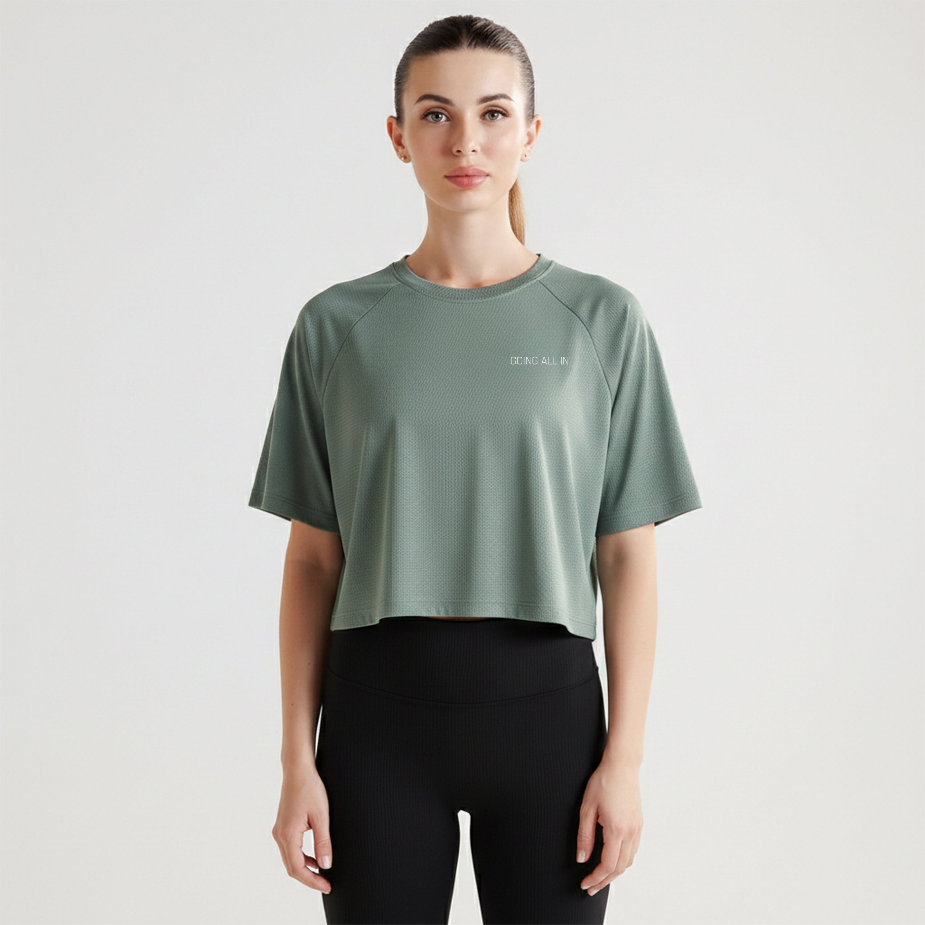 GAI Training Tee (Light Green)