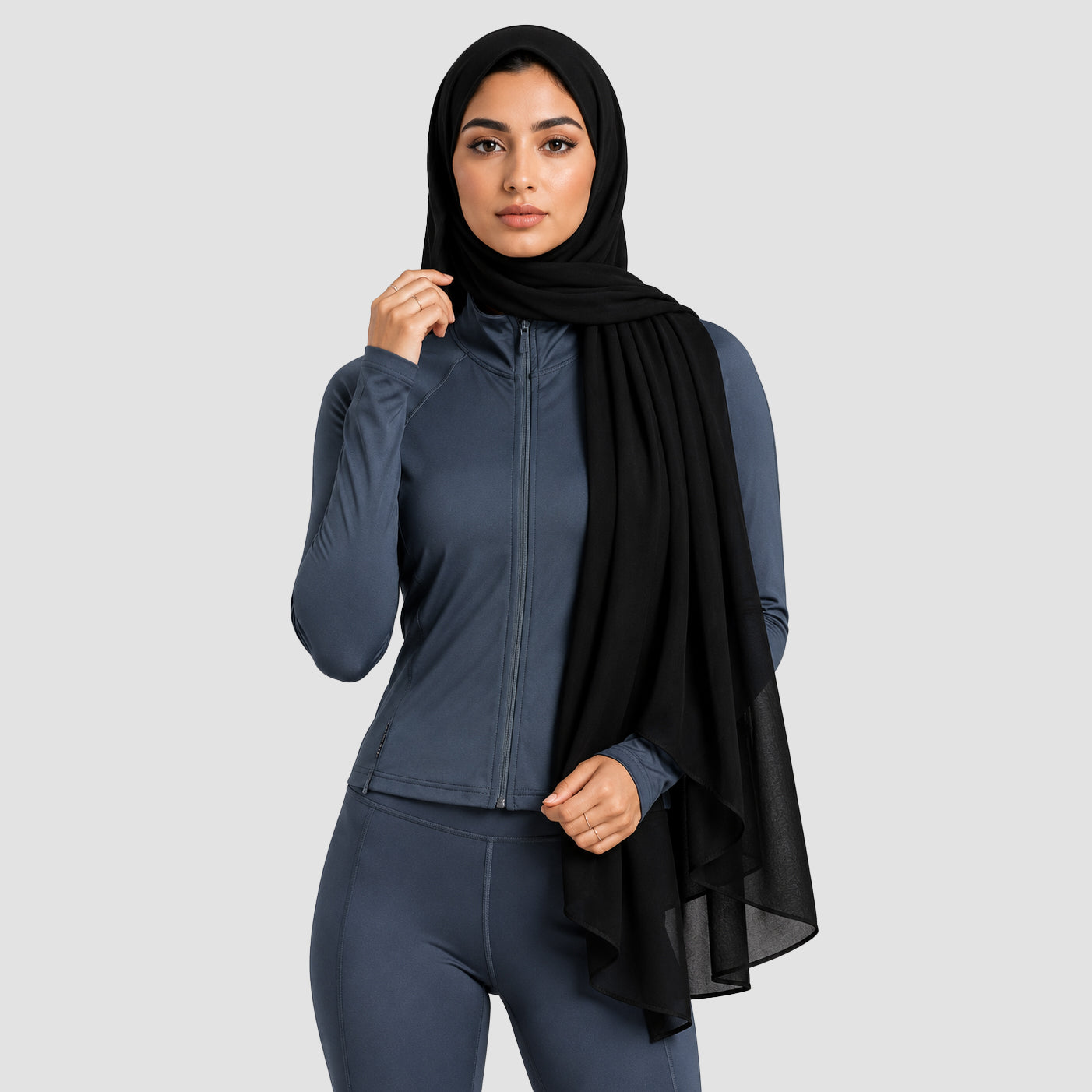 GAI Basic Hijab (Black)