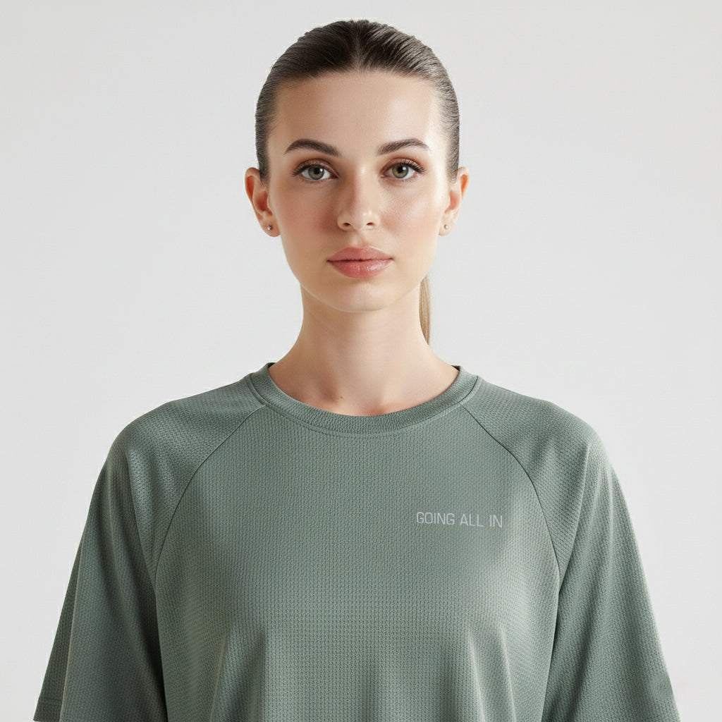 GAI Training Tee (Light Green)
