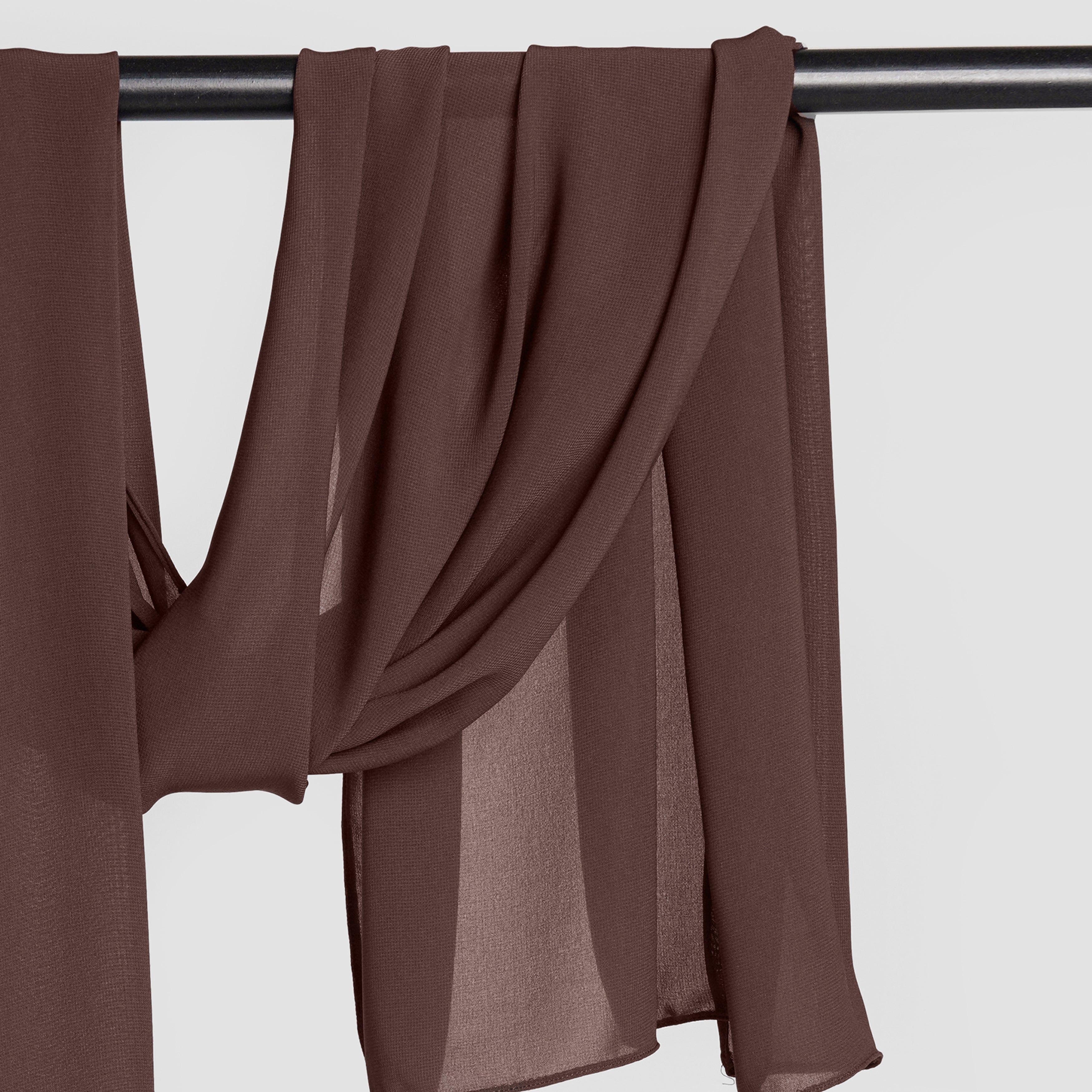 GAI Basic Hijab (Dark Brown)