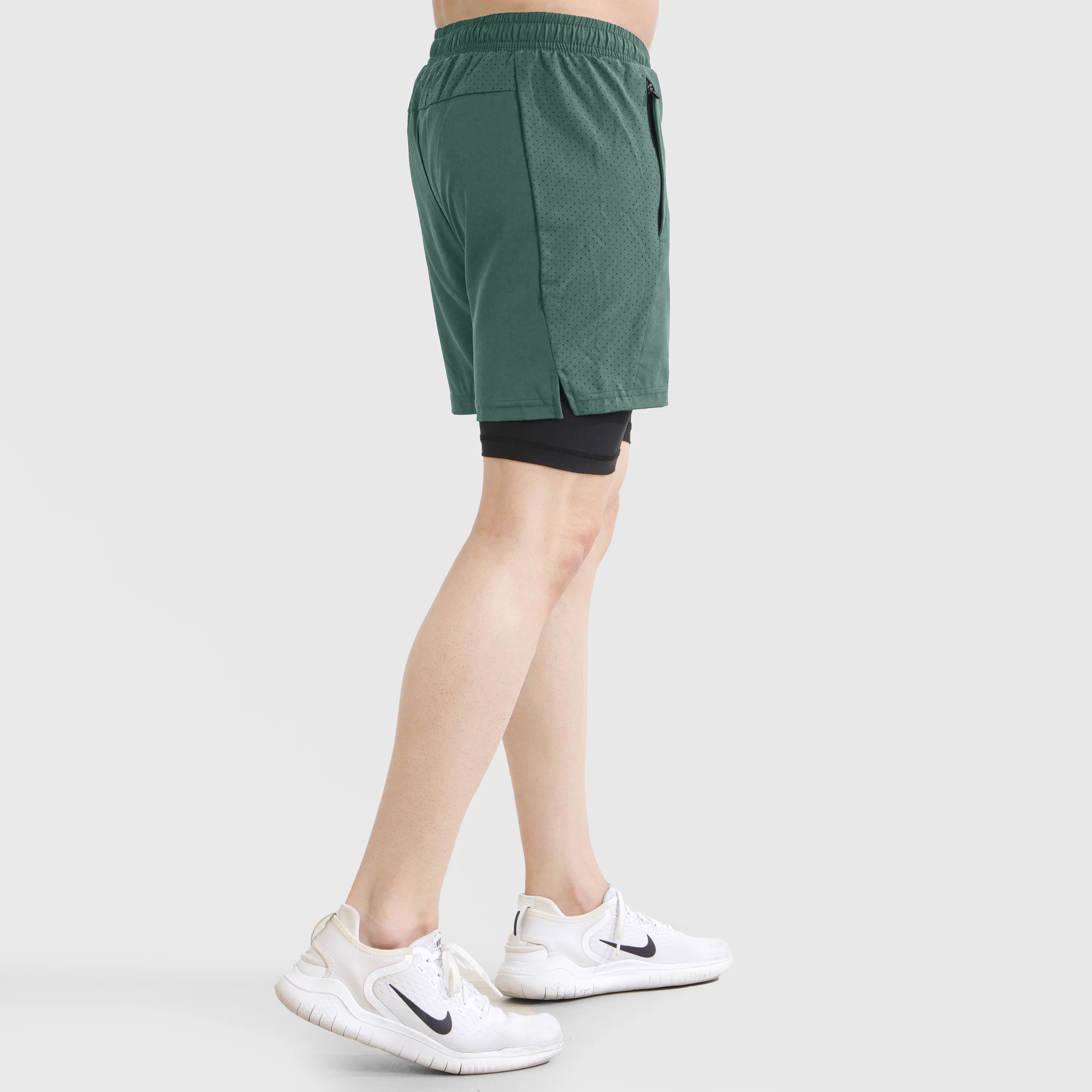 Laser Grip Shorts (Green)