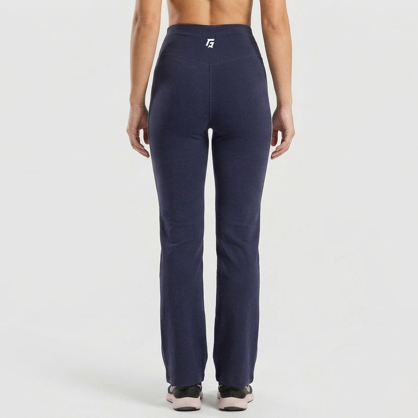 Pulse Flared Leggings (Navy)