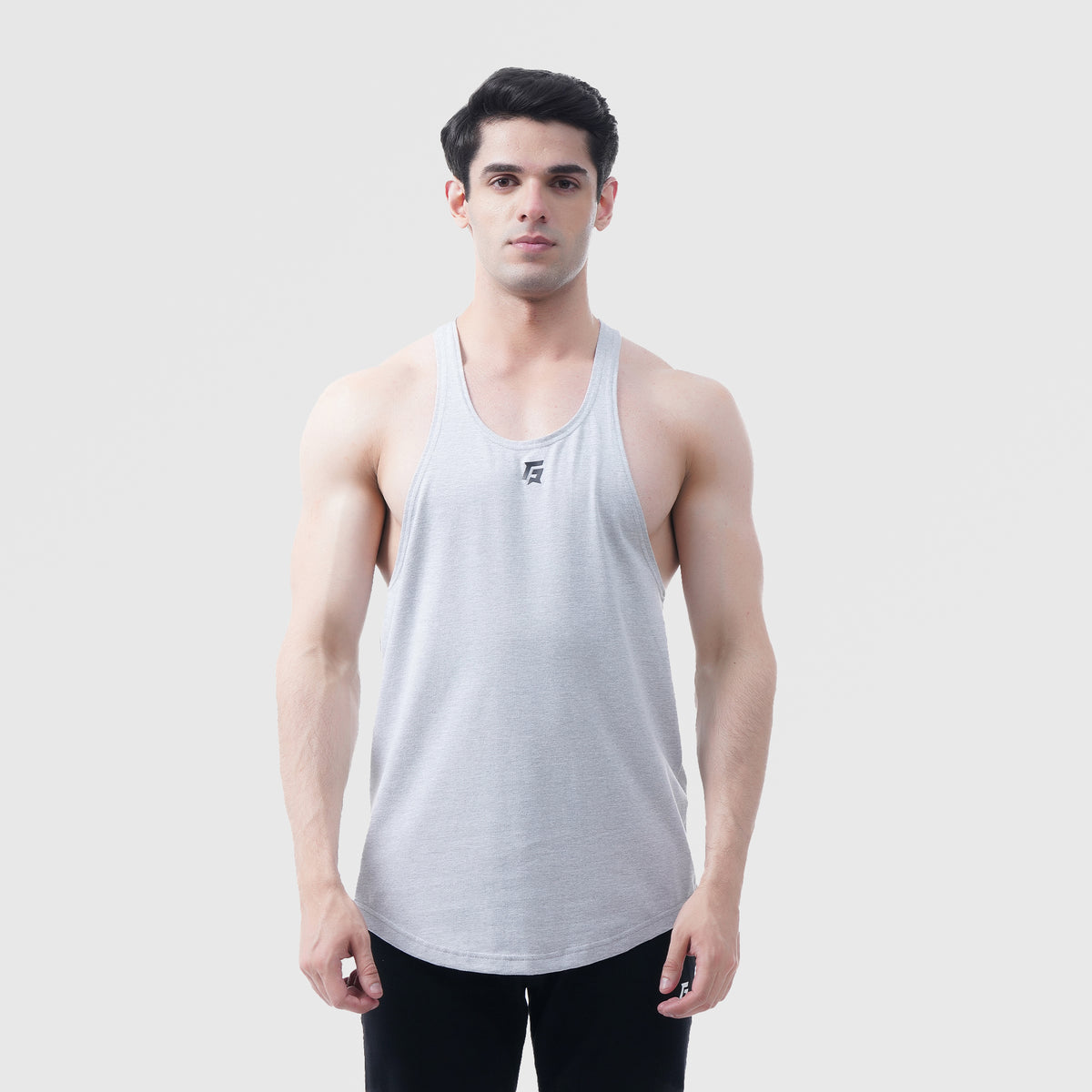 Ultimate Tank (Heather Grey) - GymArmour PK