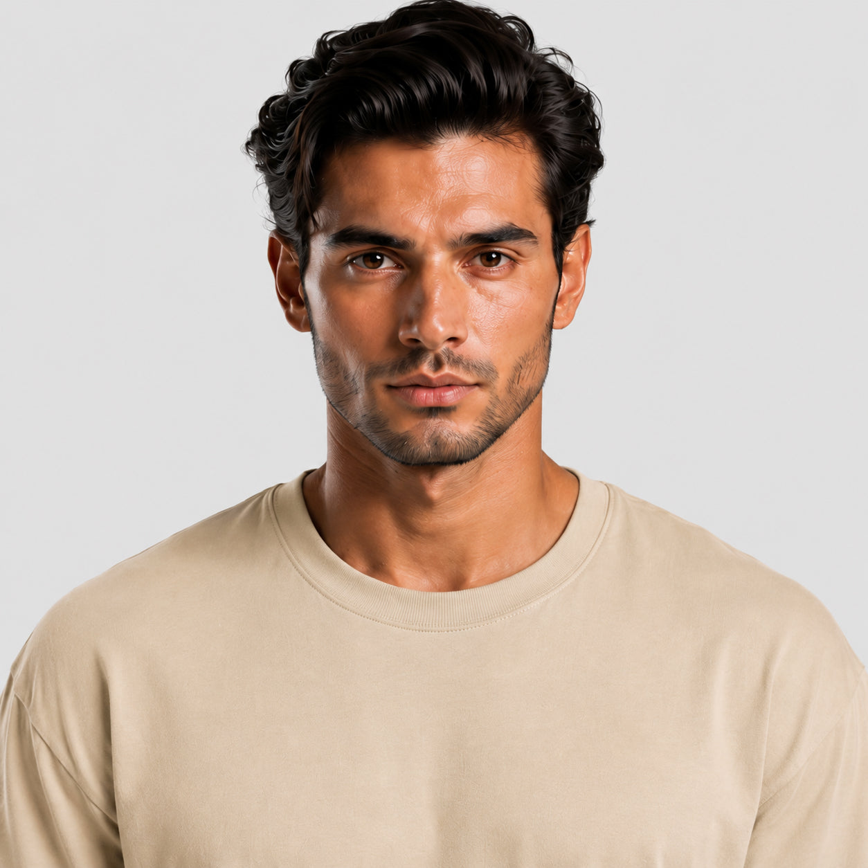Essential Flow Tee (Beige)