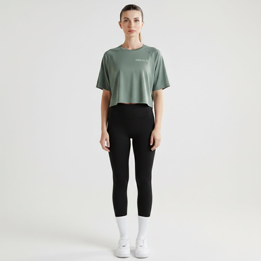 GAI Training Tee (Light Green)