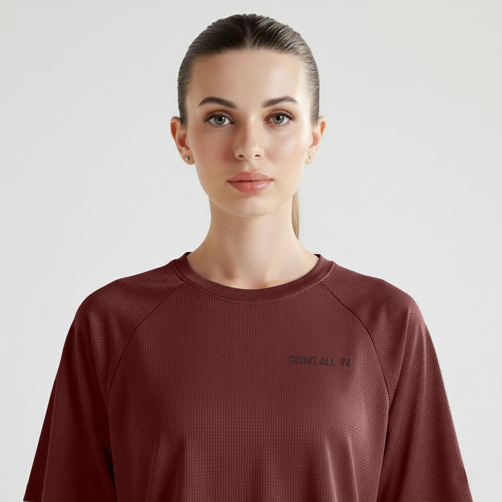 GAI Training Tee (Maroon)