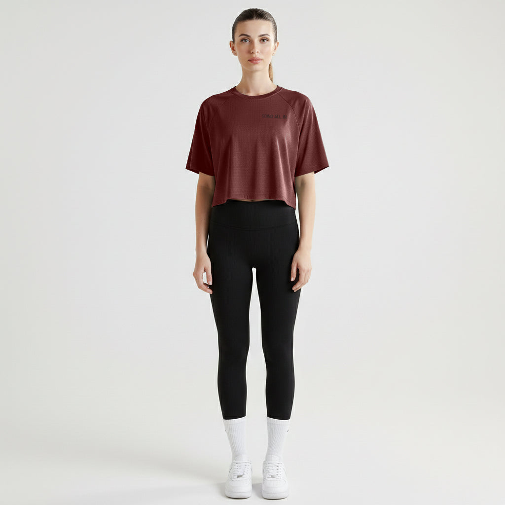GAI Training Tee (Maroon)