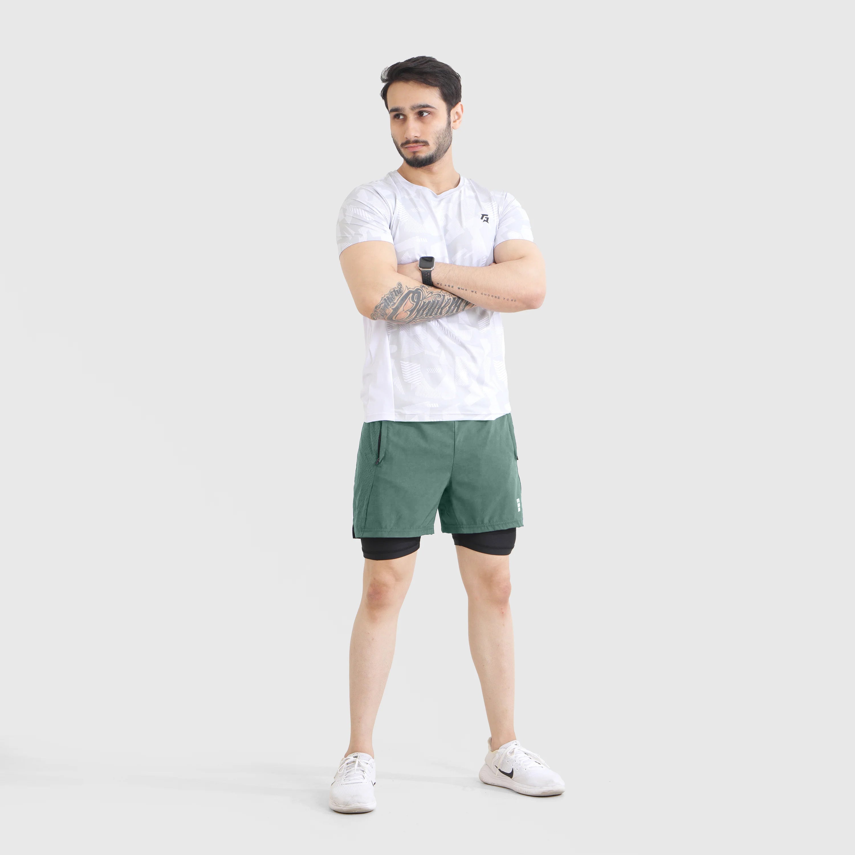 Laser Grip Shorts (Green)