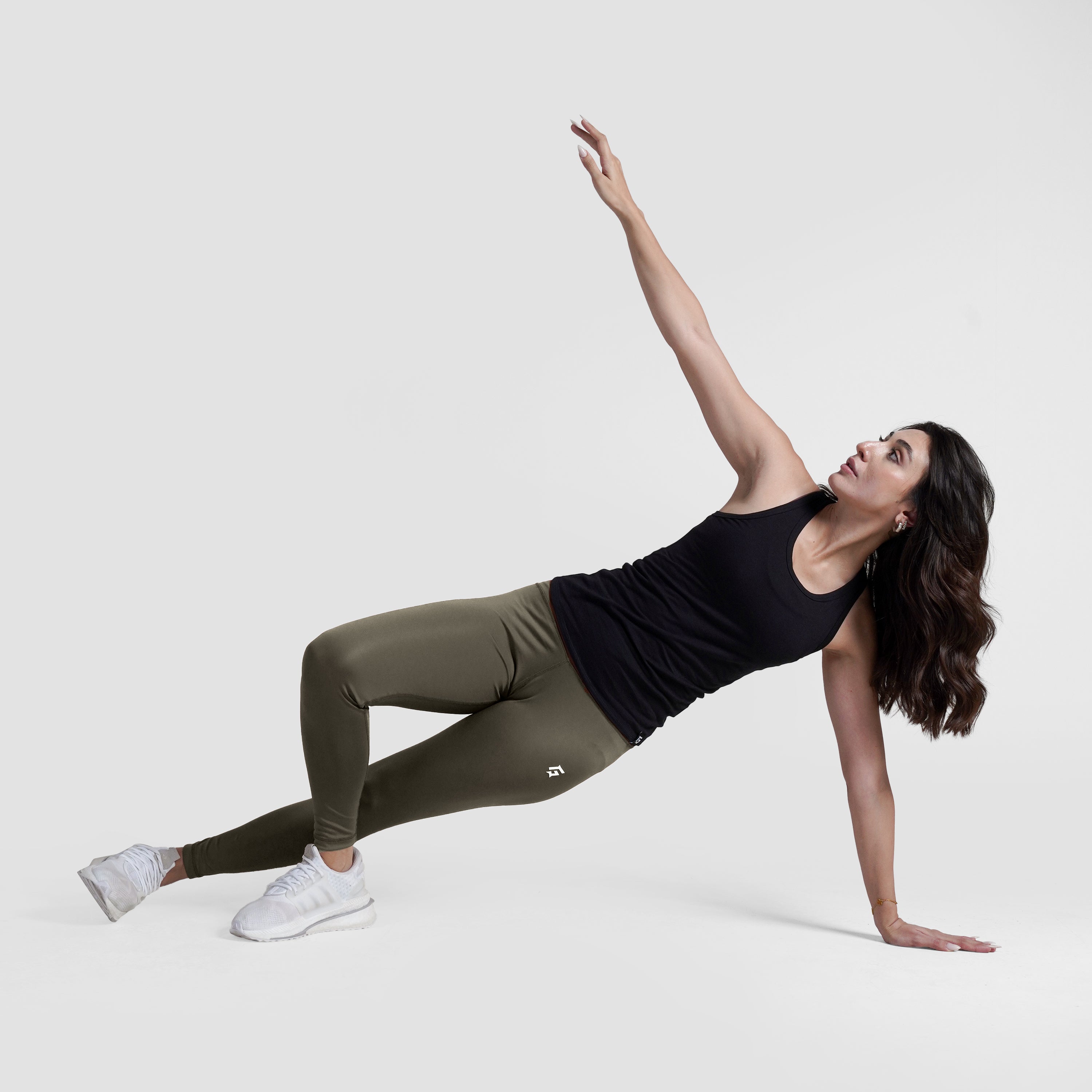 Run Leggings (Olive)