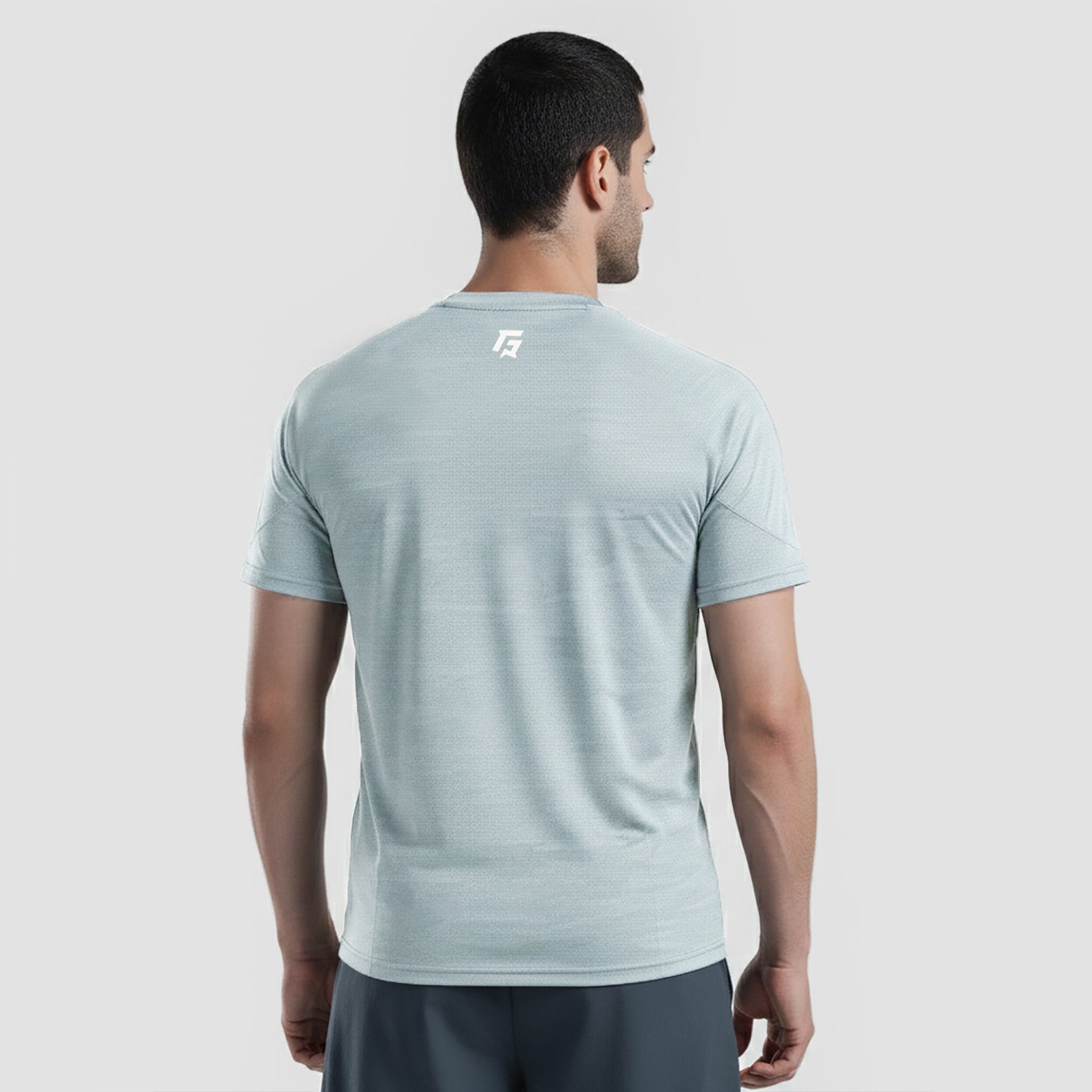 Alpha Crew Tee (Light Grey)