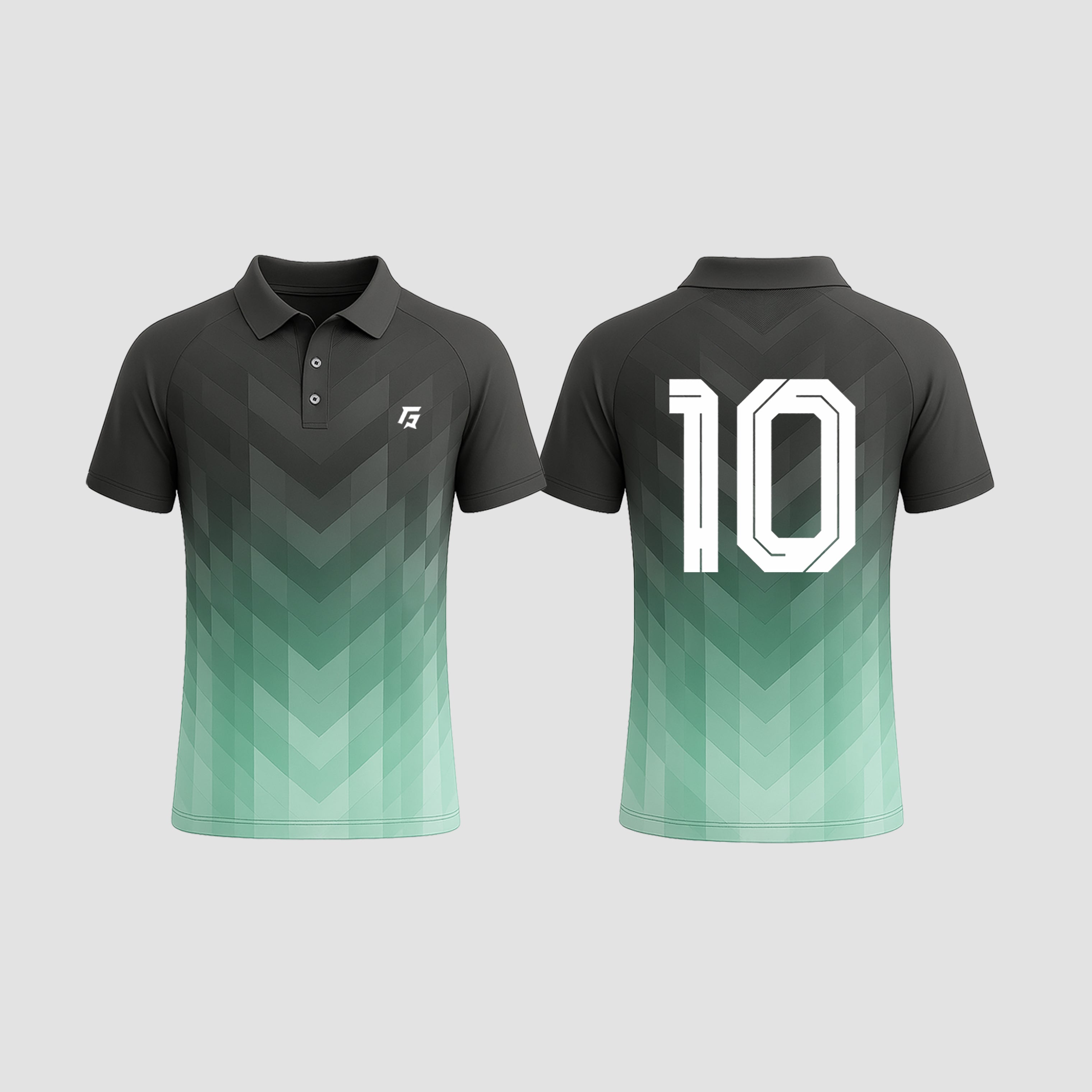 Six Shade Customized Jersey (Charcoal)