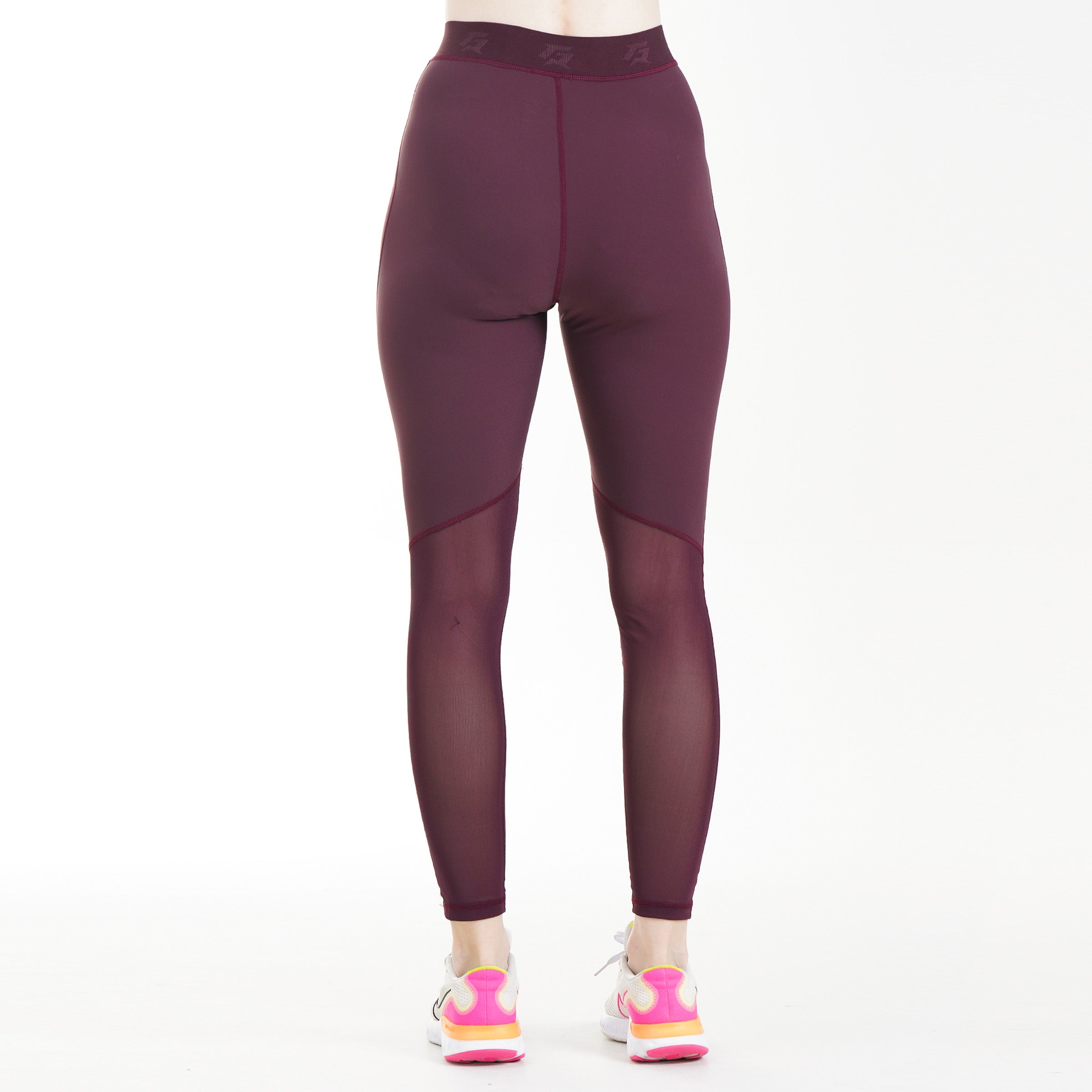 C2 Mesh Leggings (Maroon)