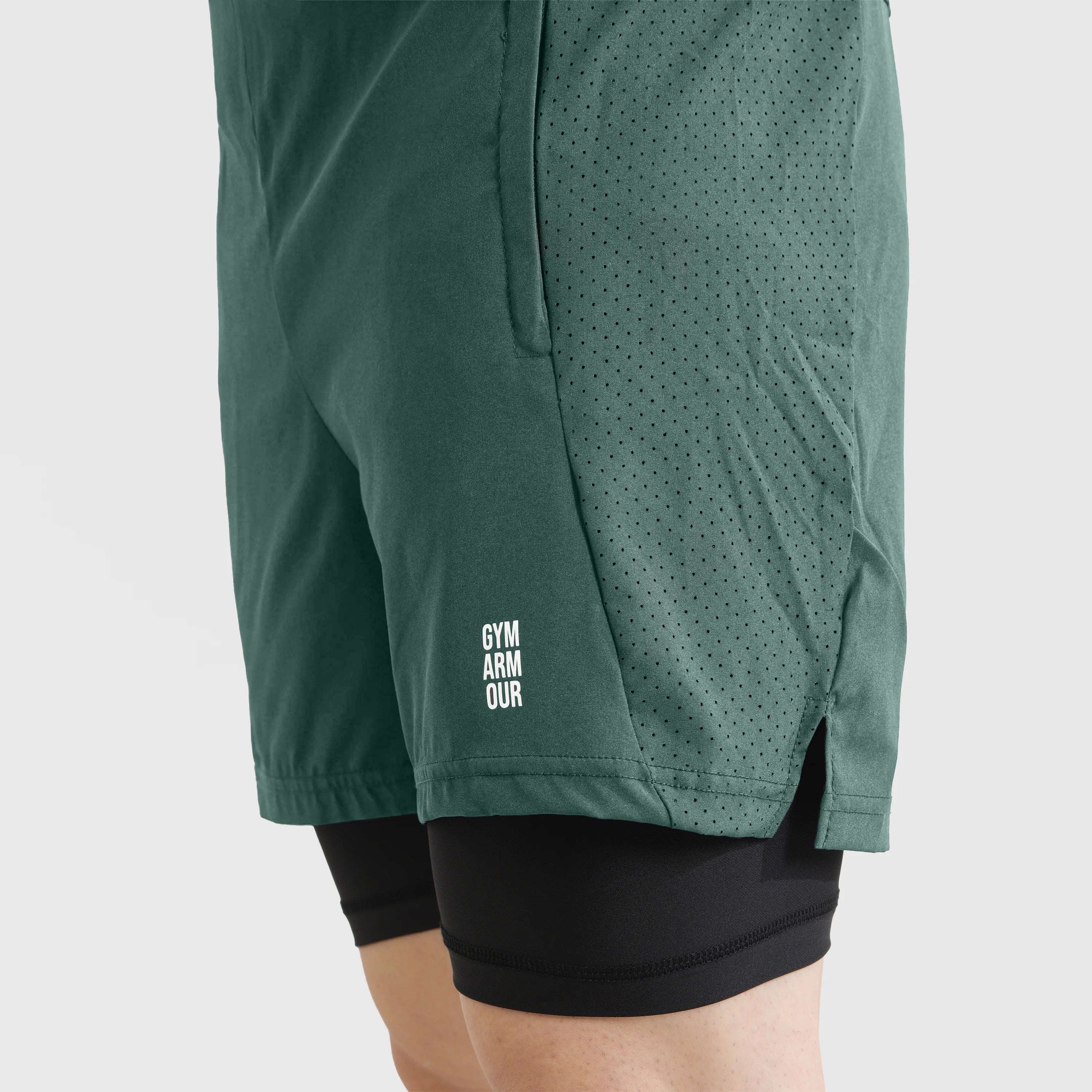 Laser Grip Shorts (Green)