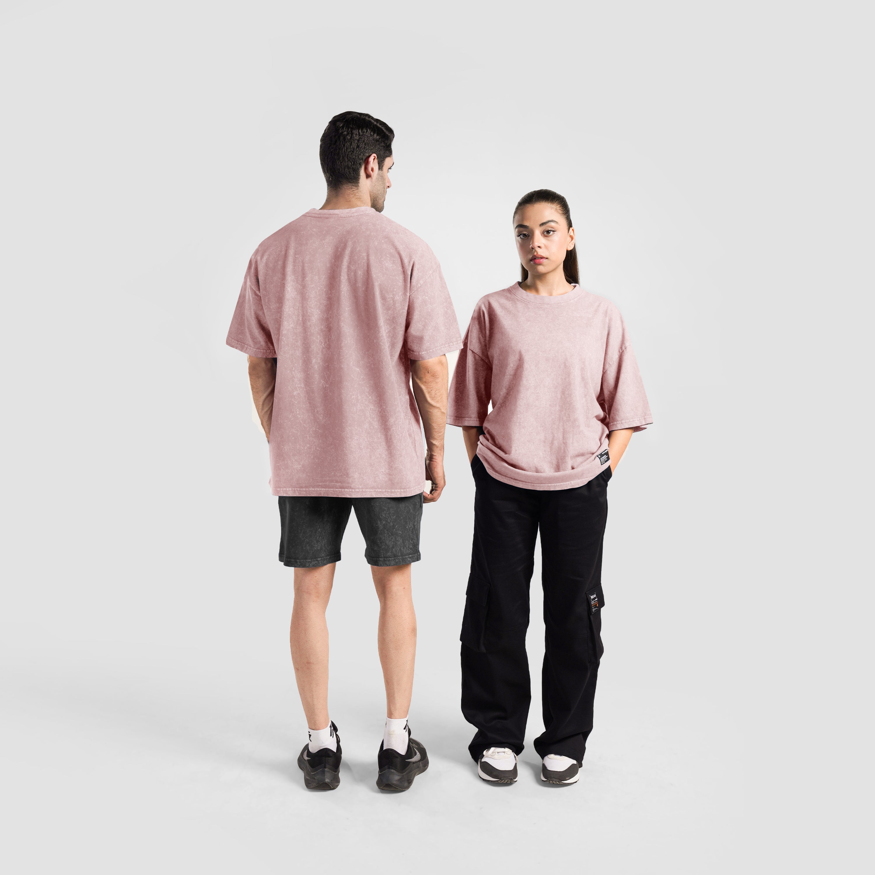 Core Stone Wash Tee (Peach)