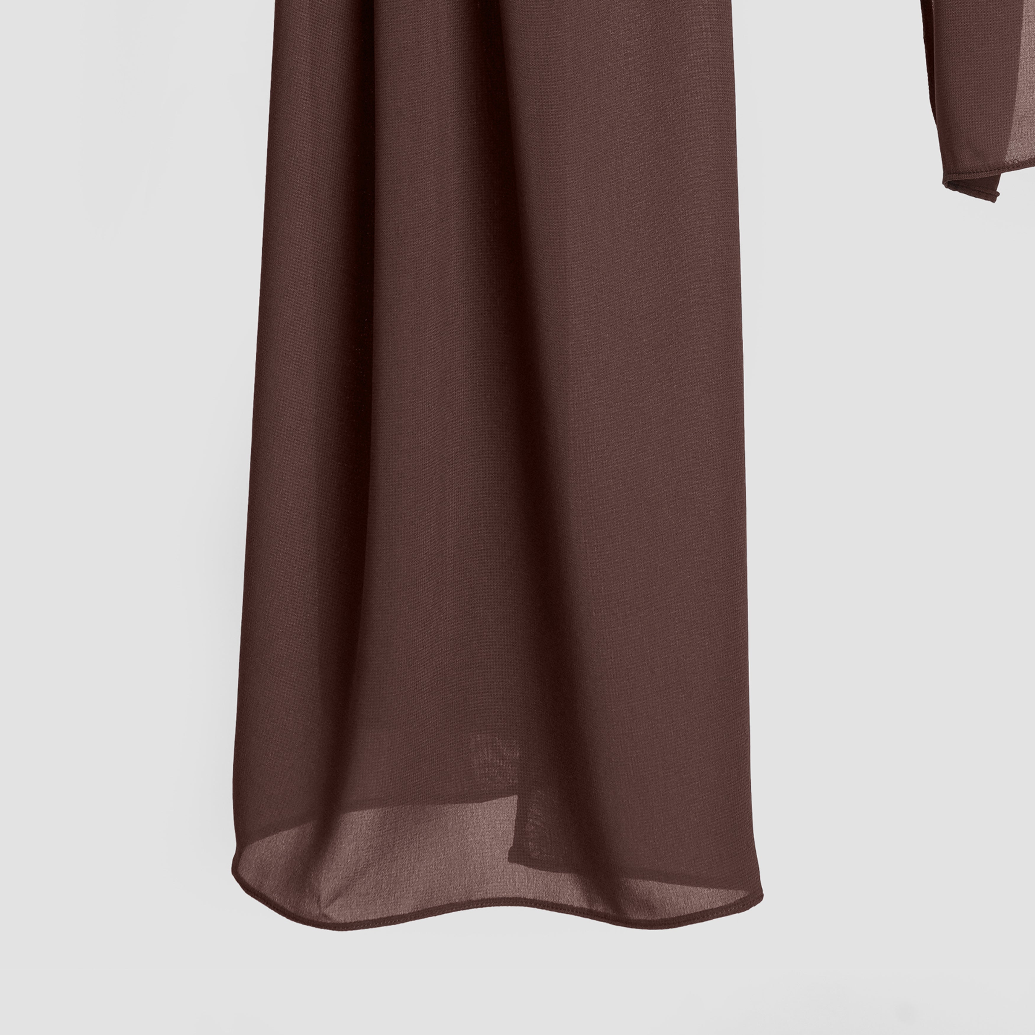 GAI Basic Hijab (Dark Brown)