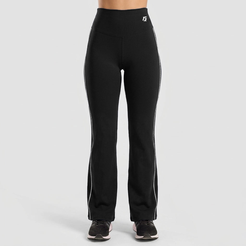 Pulse Flared Leggings (Black)