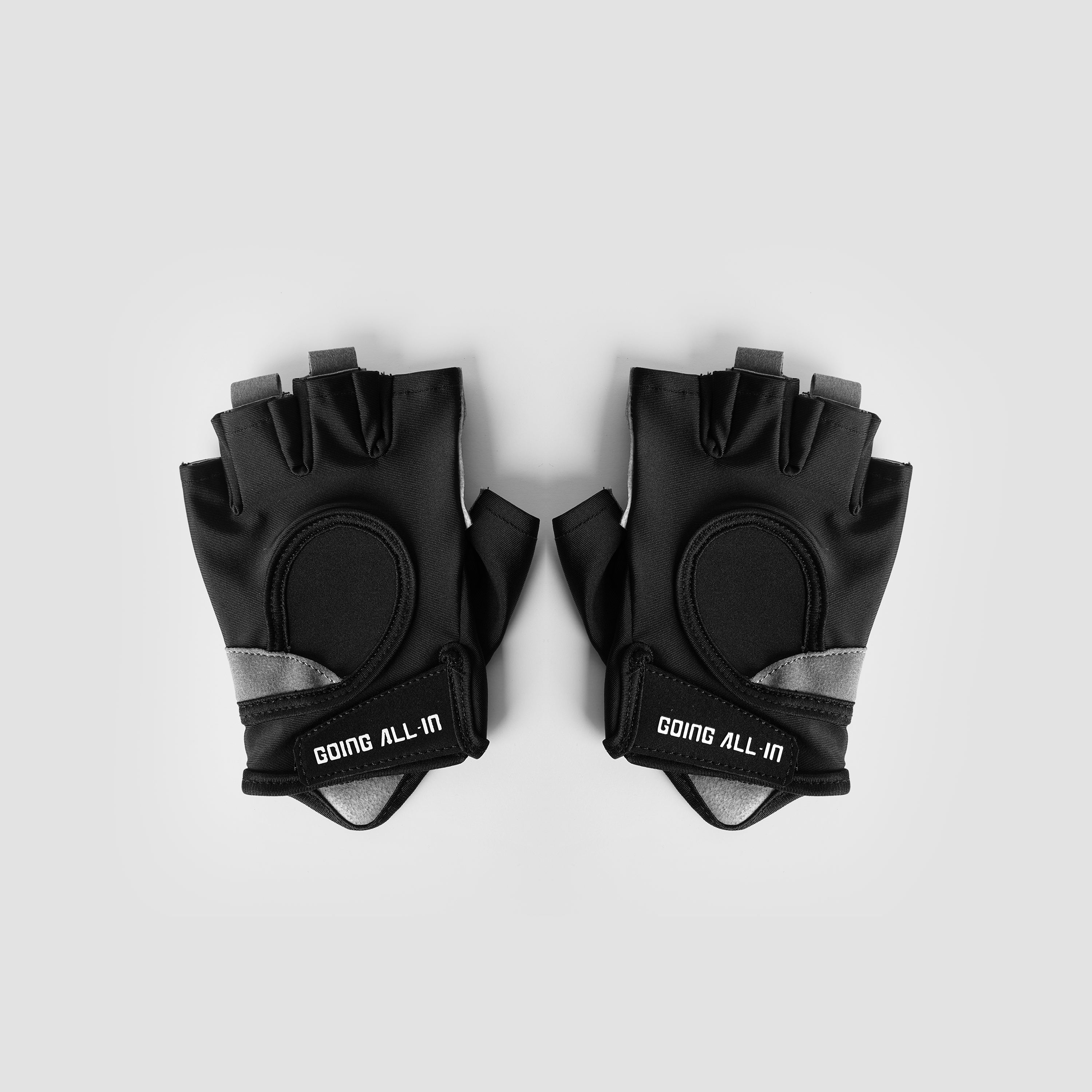 Power Grip Pro Gloves (Black-Grey)