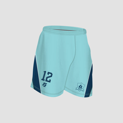 PFF Goal Keeper Customized Shorts 2025 (Aqua Blue)