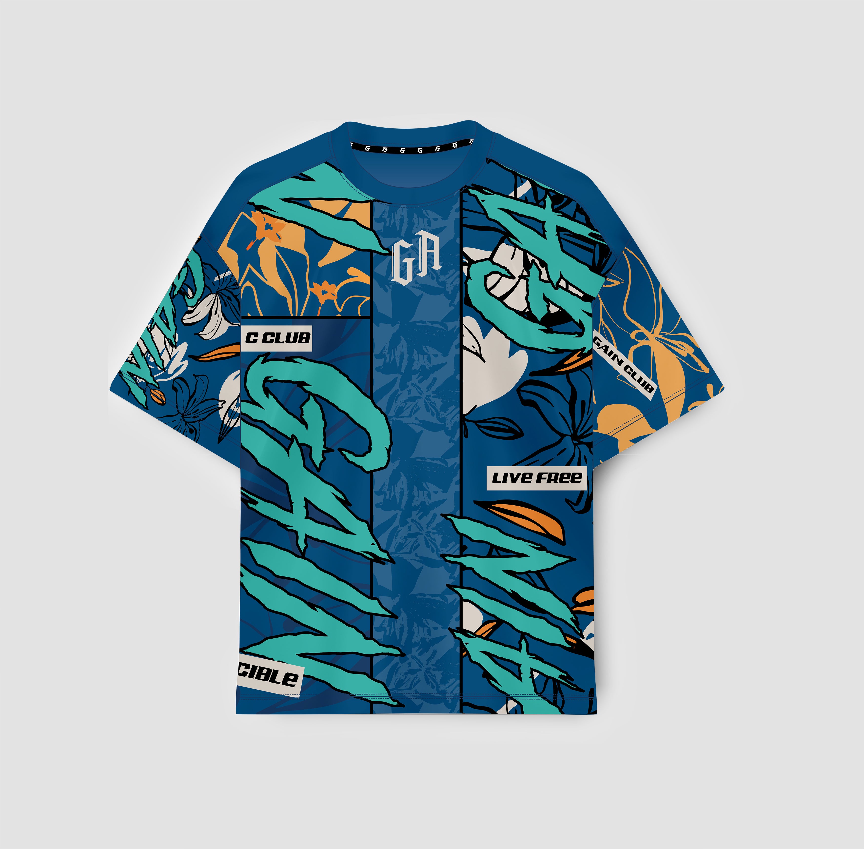 Prism Revival Tee (Imperial Blue)