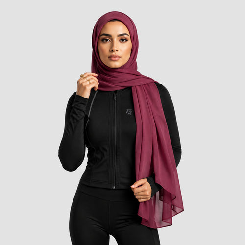 GAI Basic Hijab (Burgundy)